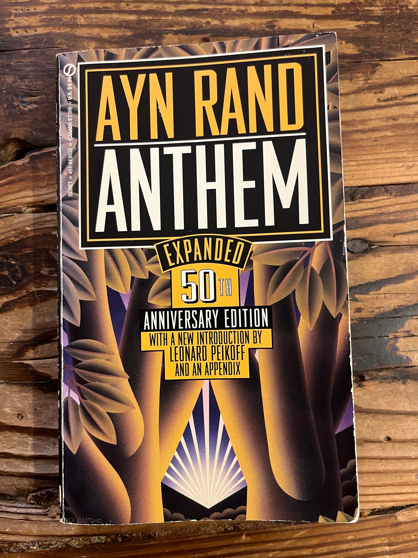 Anthem, Expanded 50th anniversary Edition, Ayn Rand