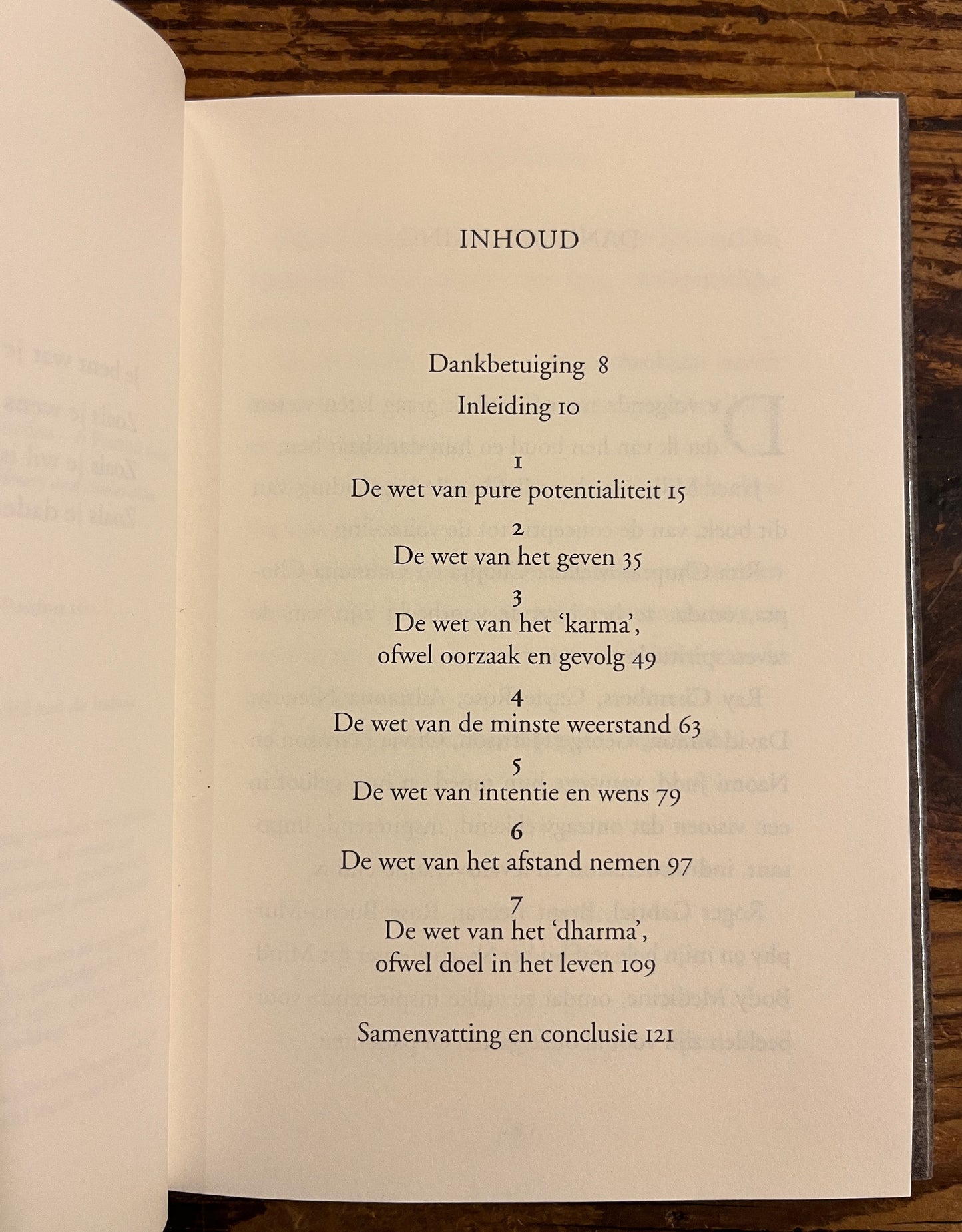 De zeven spirituele wetten van succes, Deepak Chopra