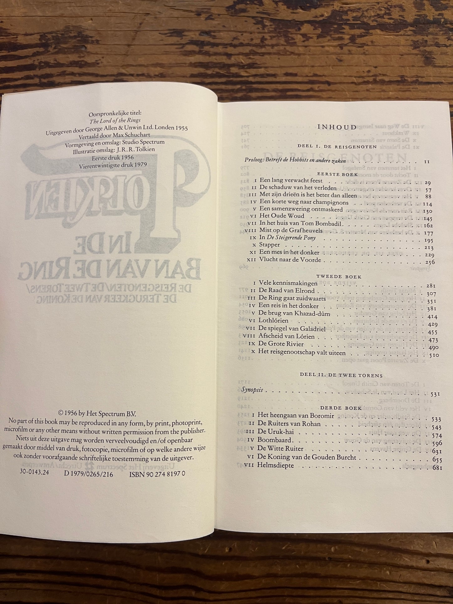 In de Ban van de Ring, 3 delen in 1 boek, J.R.R. Tolkien