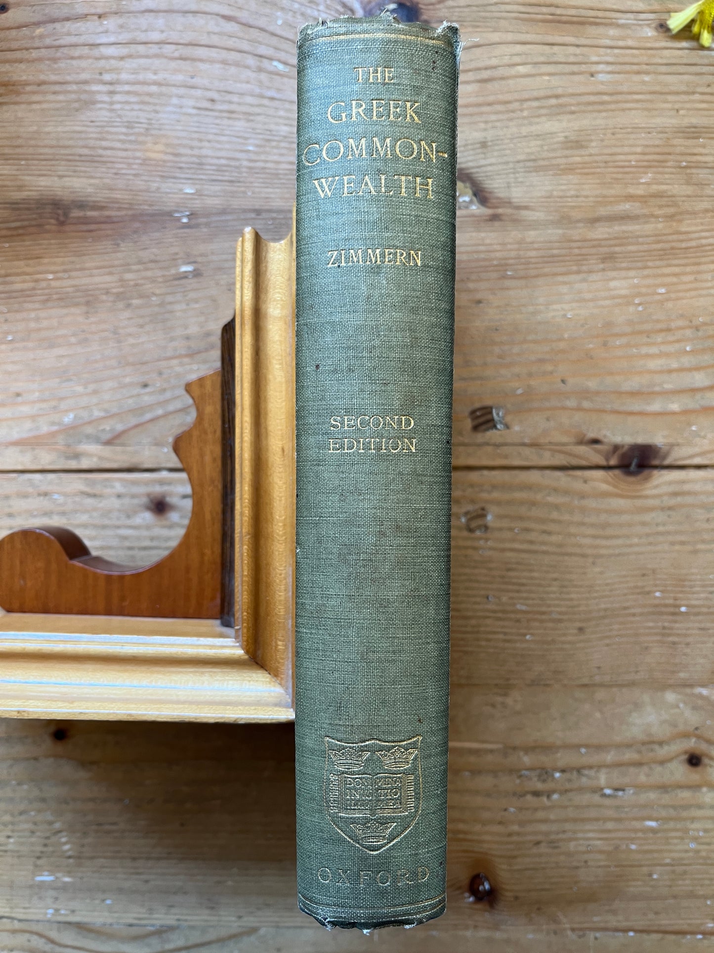 The Greek common-wealth, Alfred E. Zimmern