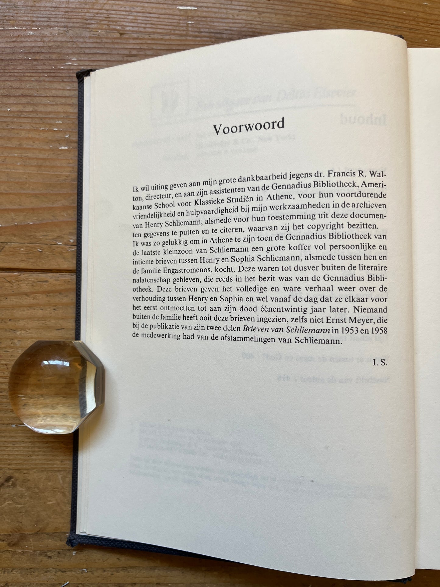 De Griekse schat, Irving Stone