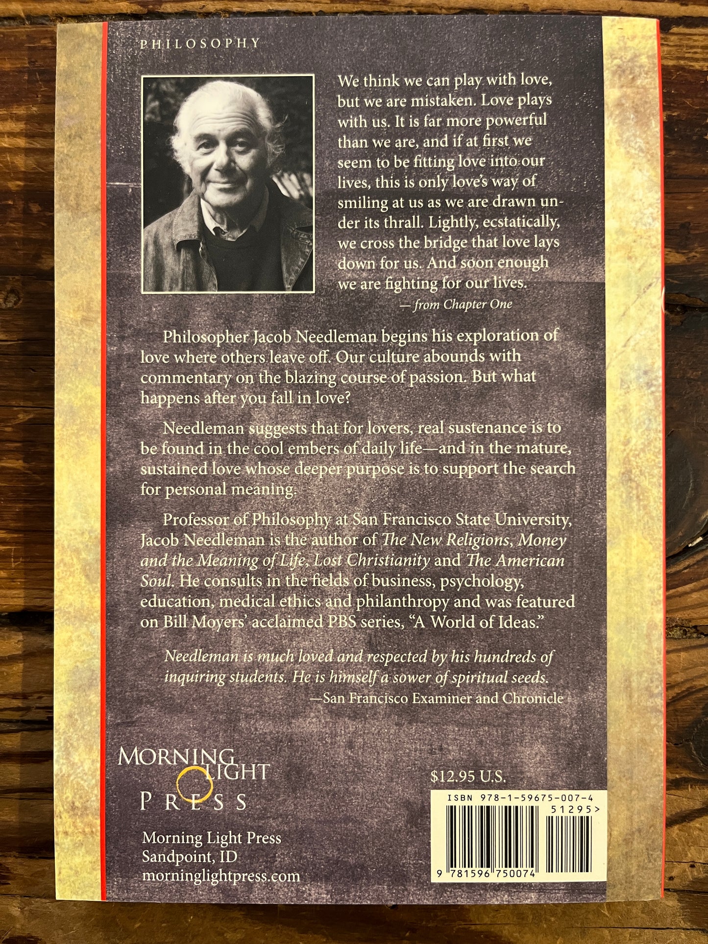 The wisdom of love, Jacob Needleman