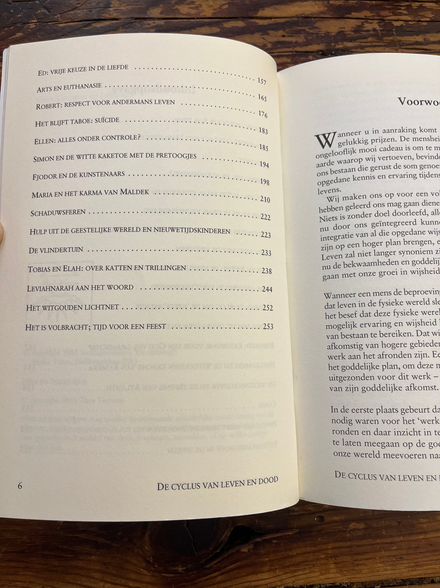 De cyclus van leven en dood, Thea Terlouw