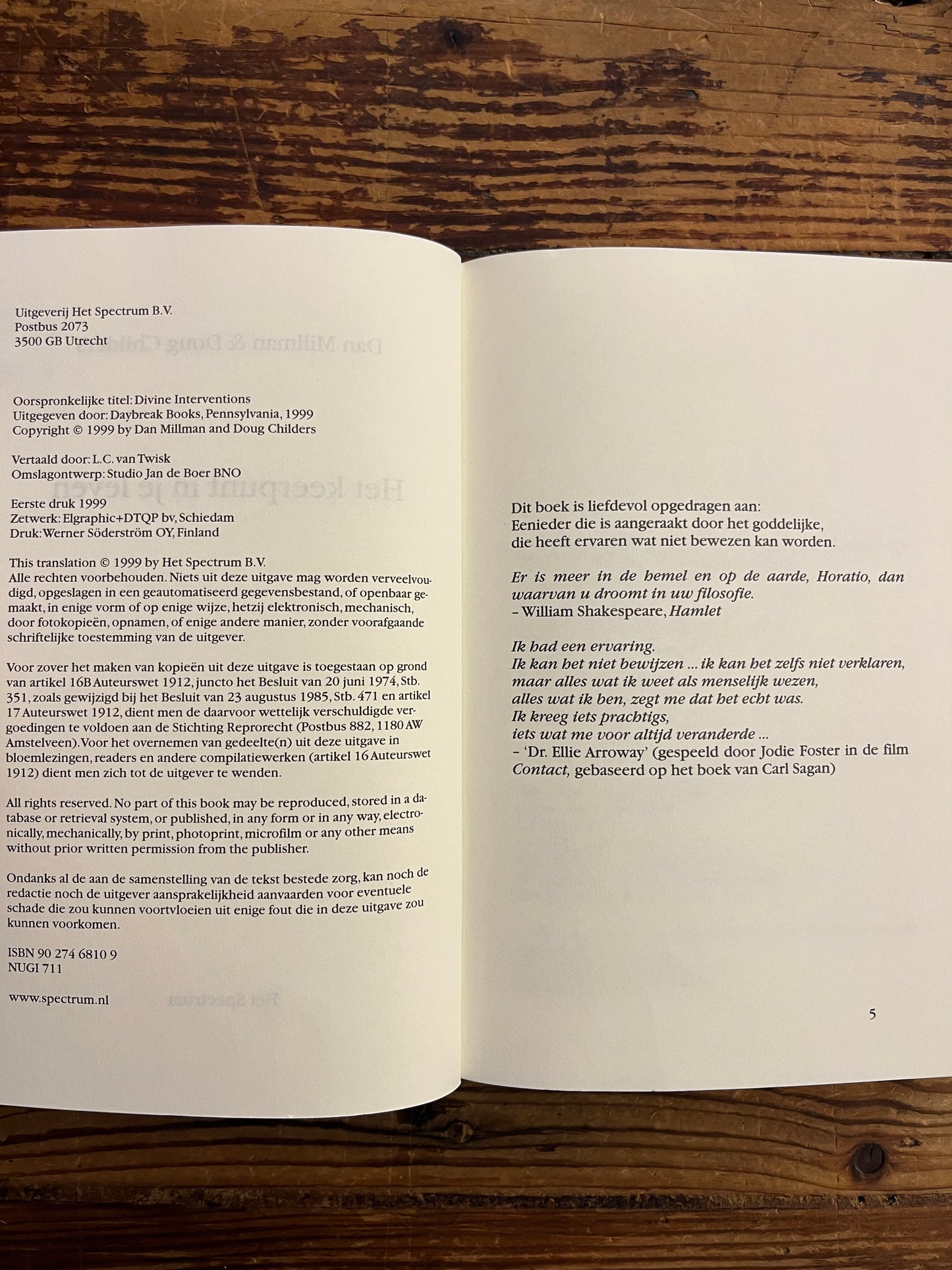 Het keerpunt in je leven, Dan Millman & Doug Childers