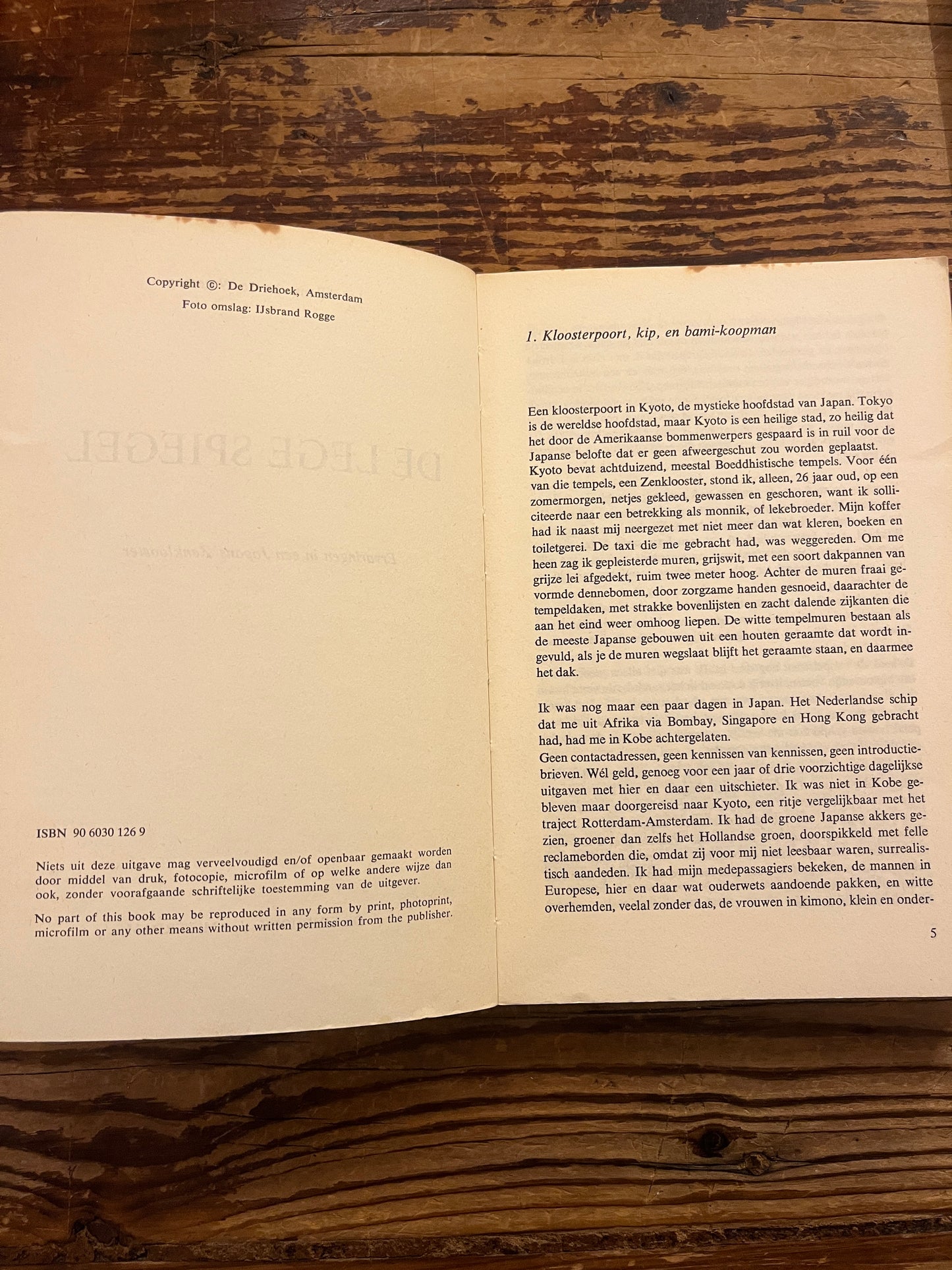 De lege spiegel door Janwillem van de Wetering