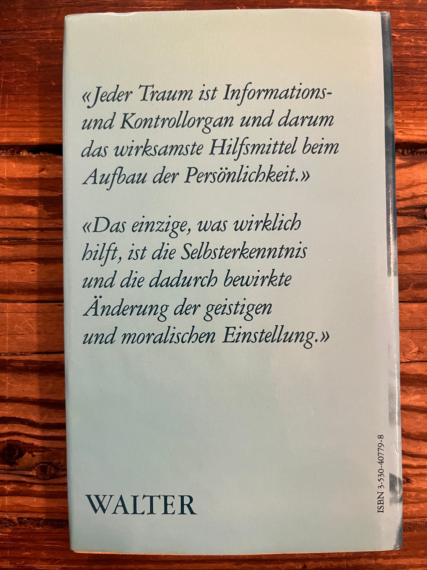 Von Traum und Selbsterkenntnis Einsichten und Weisheiten Ausgewählt von Franz Alt, C.G. Jung