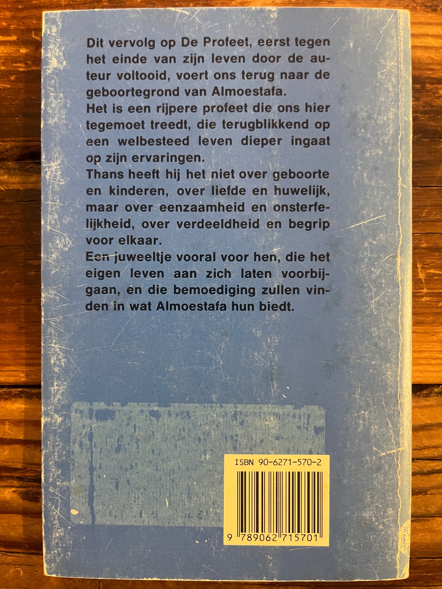 De tuin van de profeet, Khalil Gibran