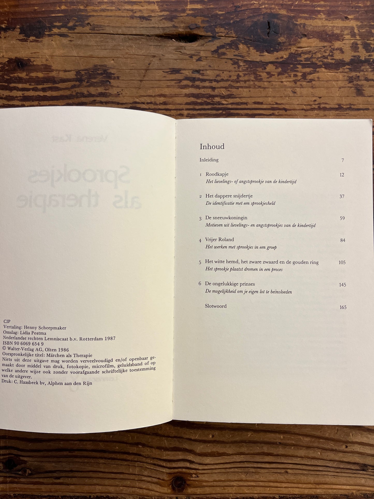 Sprookjes als therapie, Verena Kast