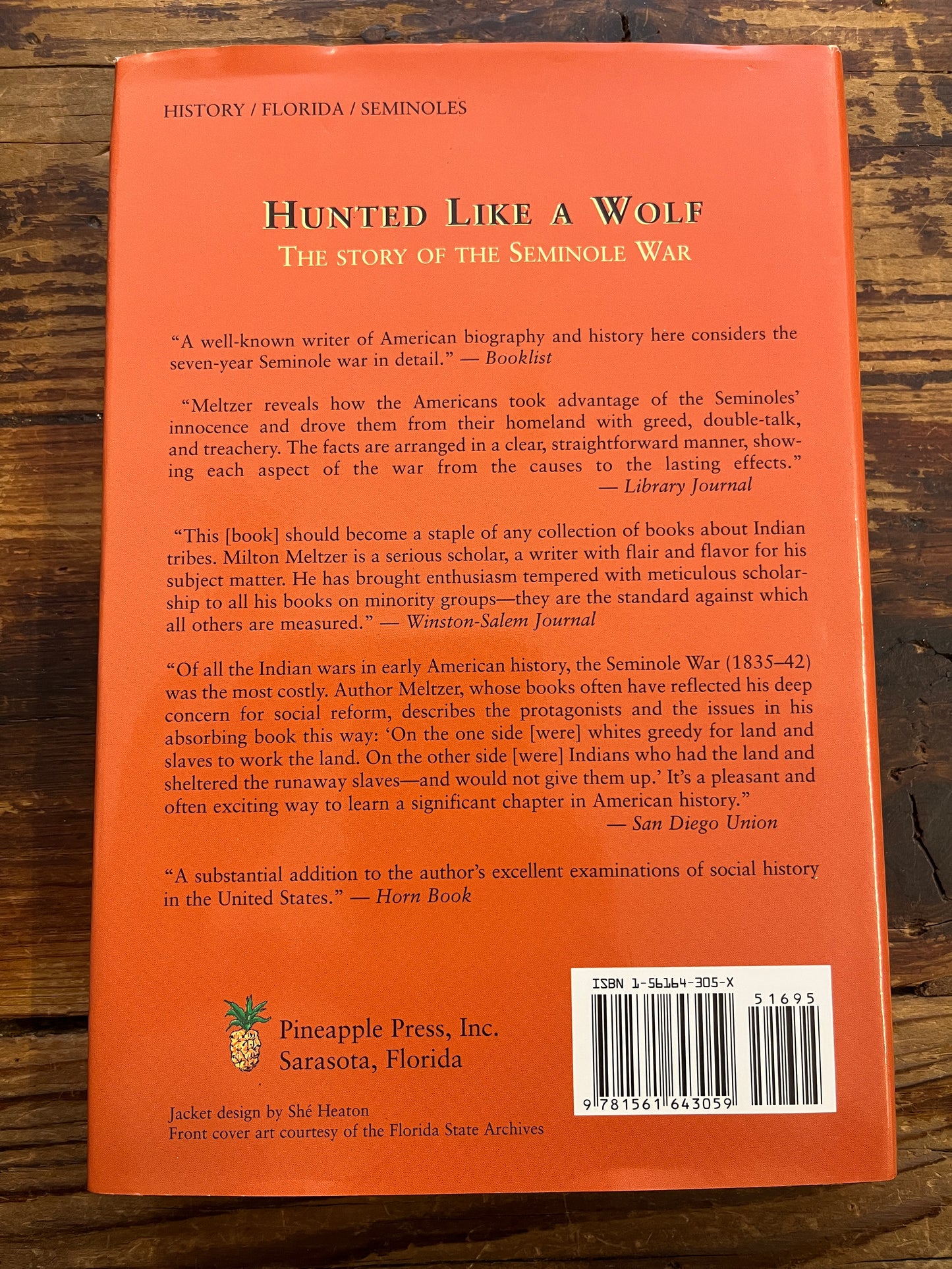 Hunted like a wolf, Milton Meltzer
