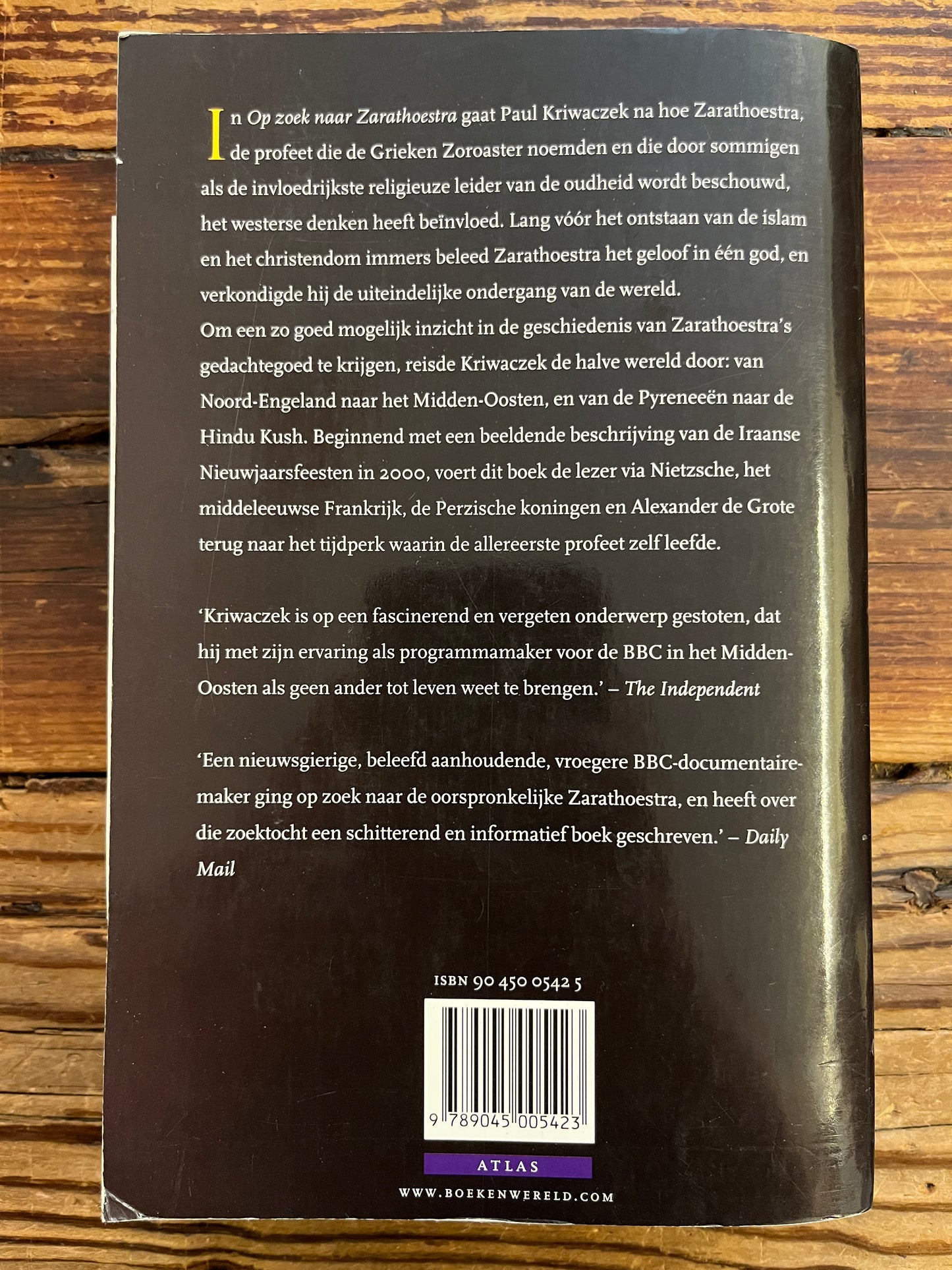 Op zoek naar Zarathoestra, Paul Kriwaczek