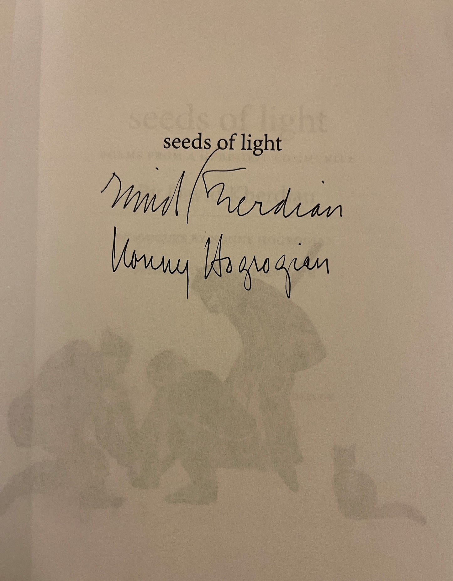 Seeds of light, David Kherdian