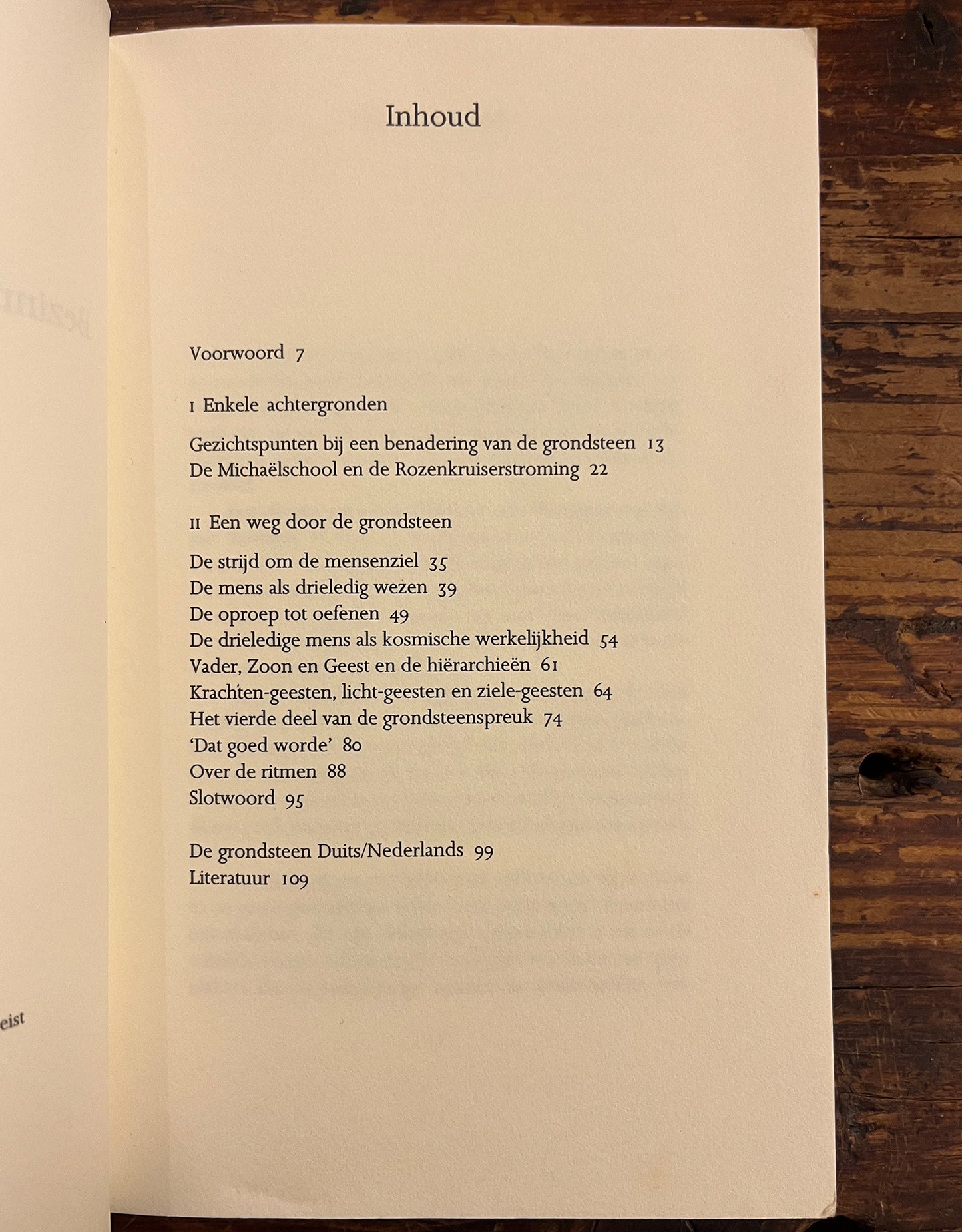 Bezinning op de grondsteen, B. Lievegoed