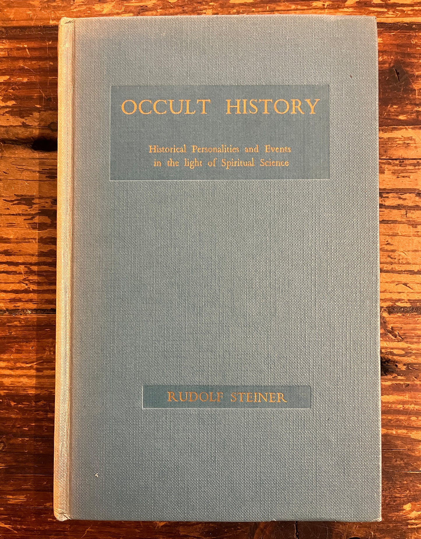 Occult History, Rudolf Steiner, First Edition 1957