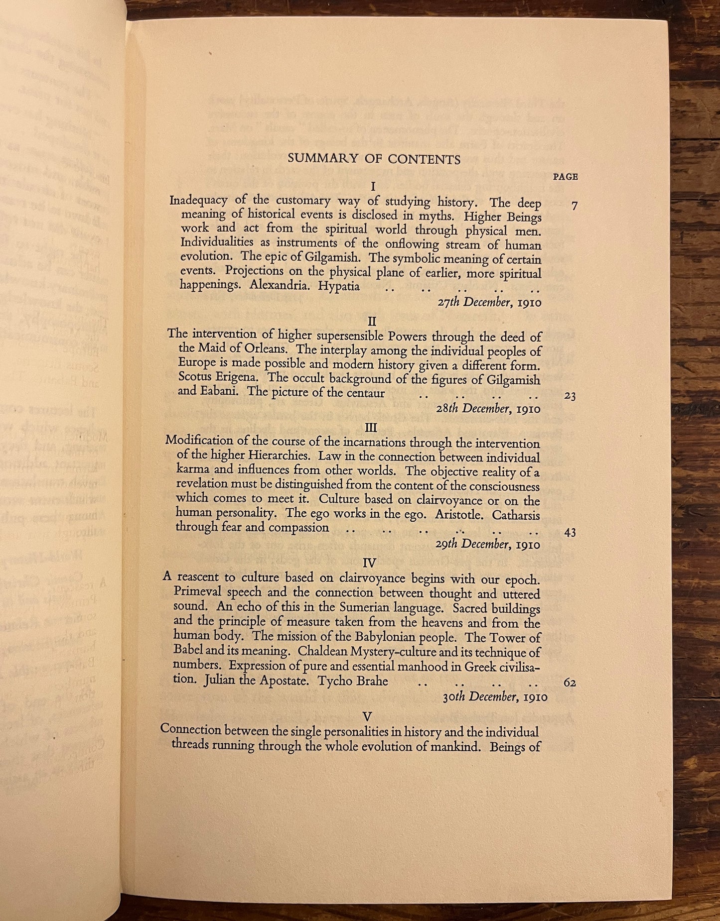 Occult History, Rudolf Steiner, First Edition 1957