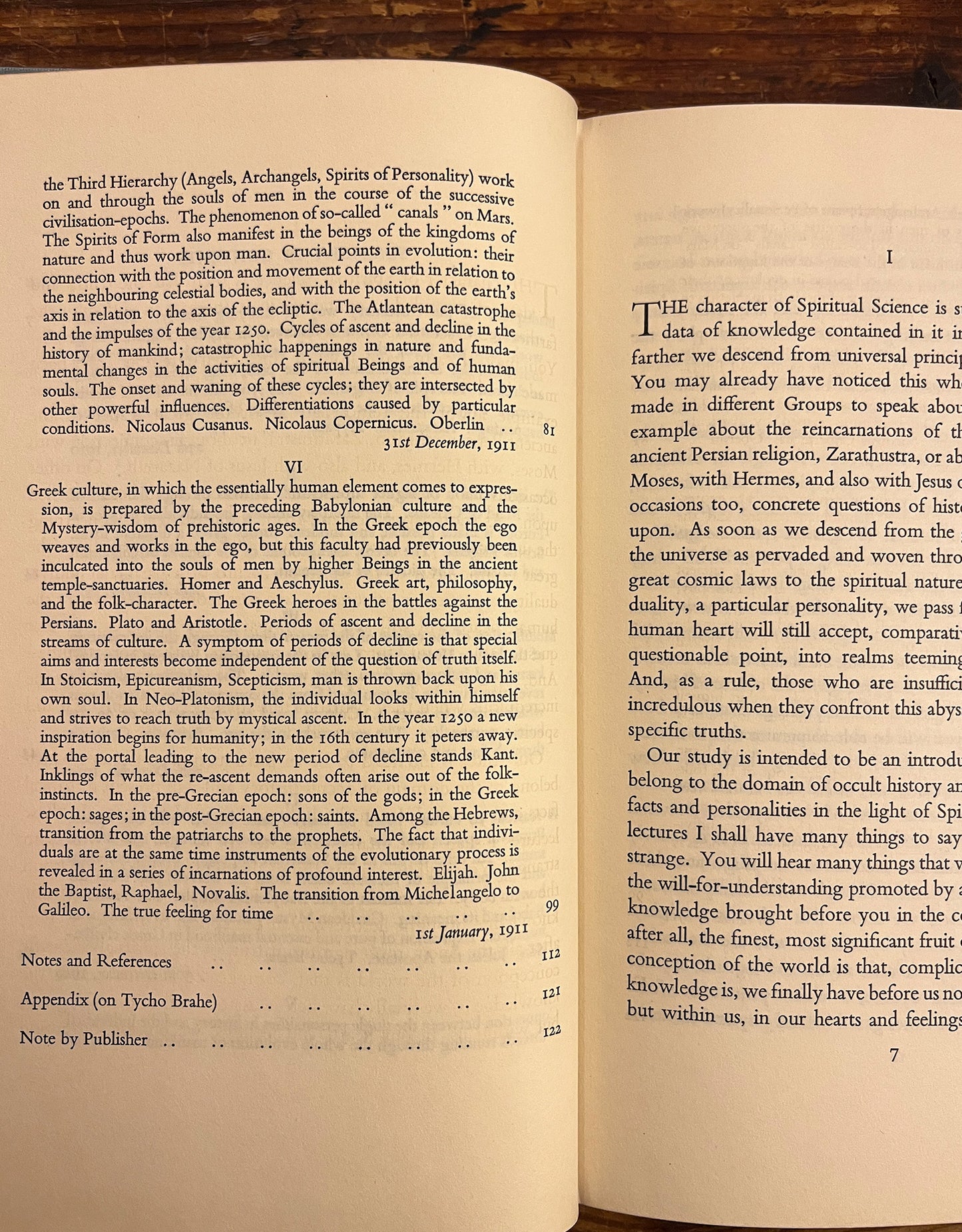 Occult History, Rudolf Steiner, First Edition 1957