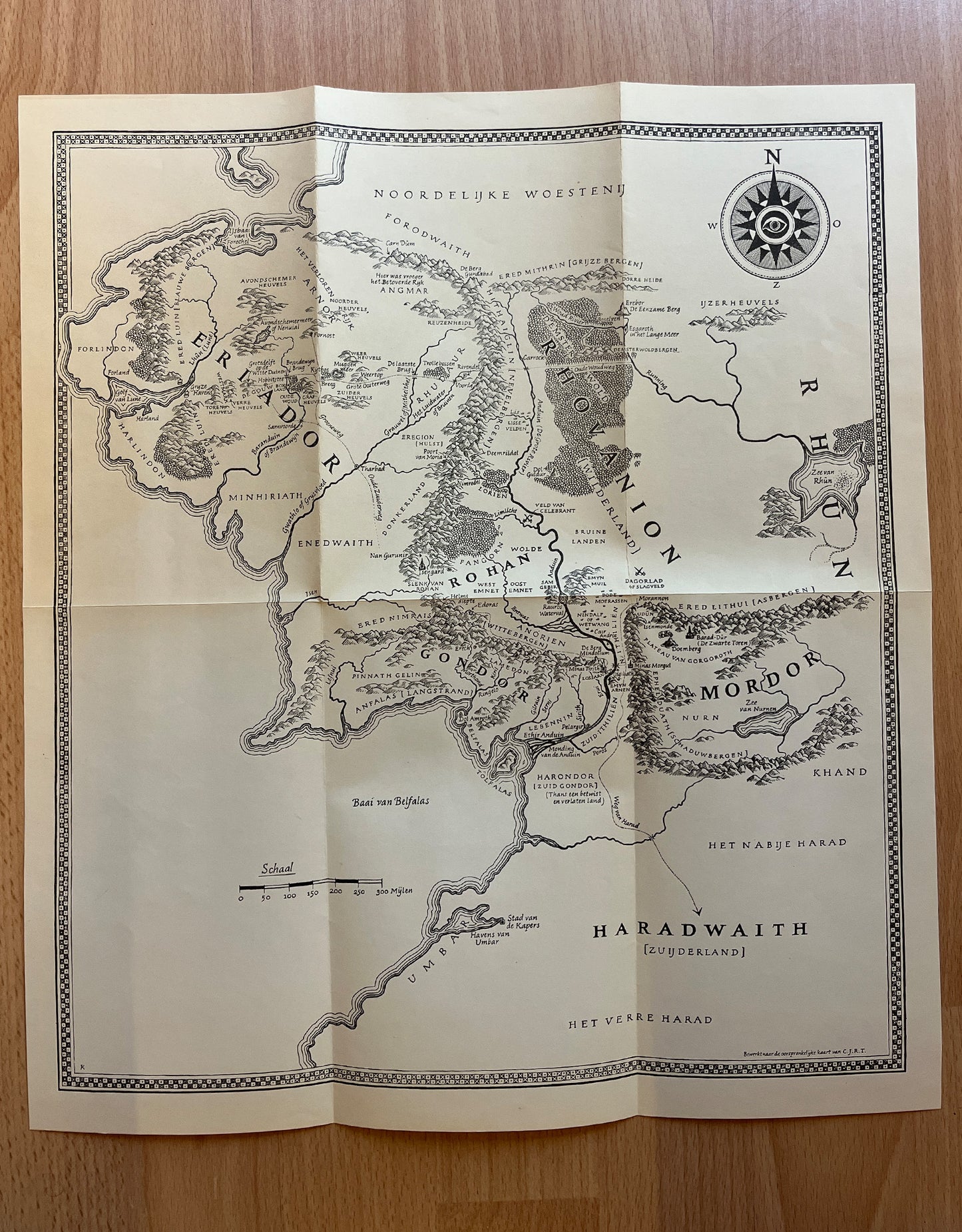 In de ban van de ring, J.R.R. Tolkien, Eerste Nederlandse Druk 1956 - 1957