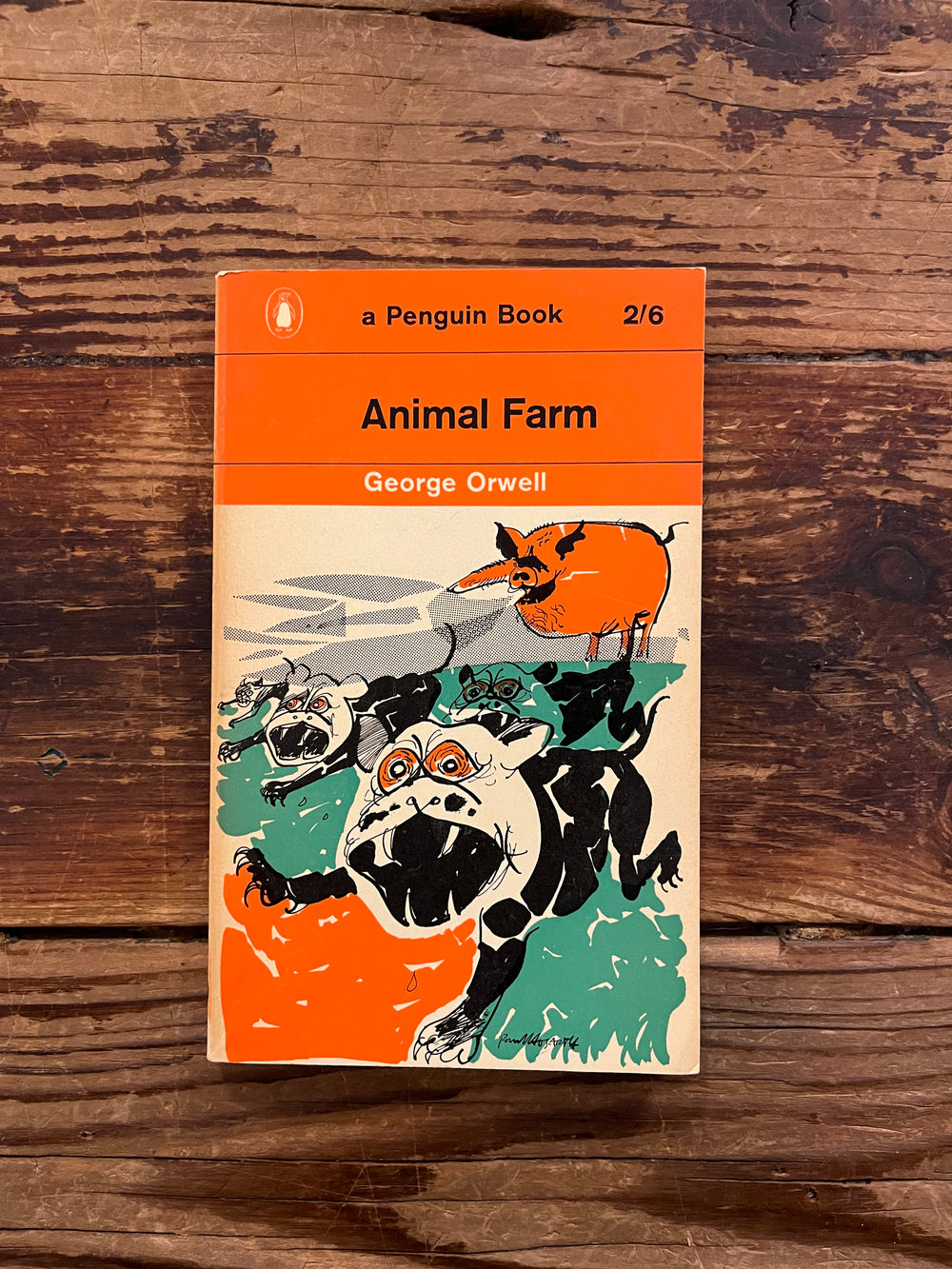 Animal Farm by George Orwell - A Penguin Book 838 - Reprint from 1962