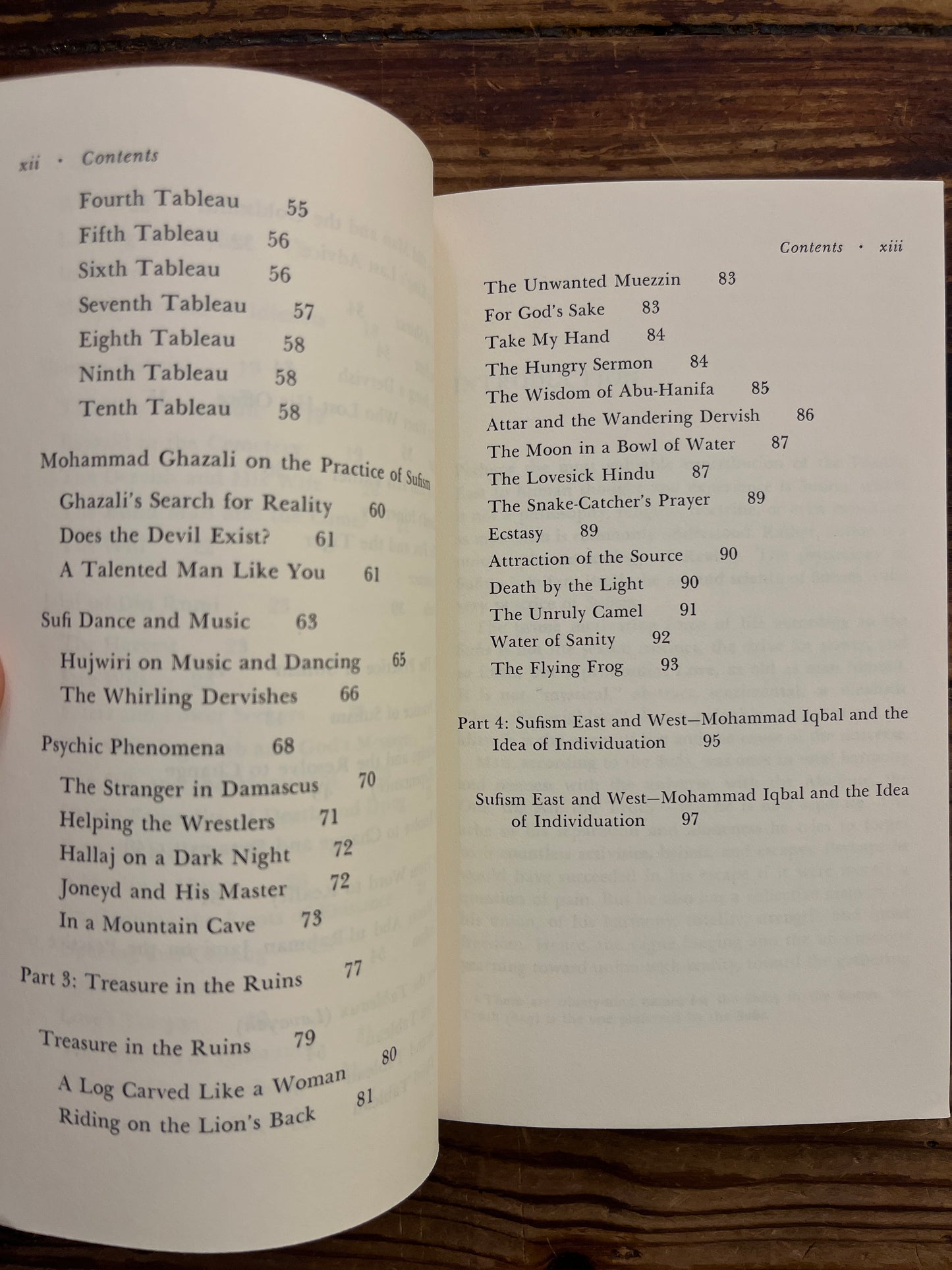 Teachings of the Sufis, the tale of the reed pipe, Massud Farzan