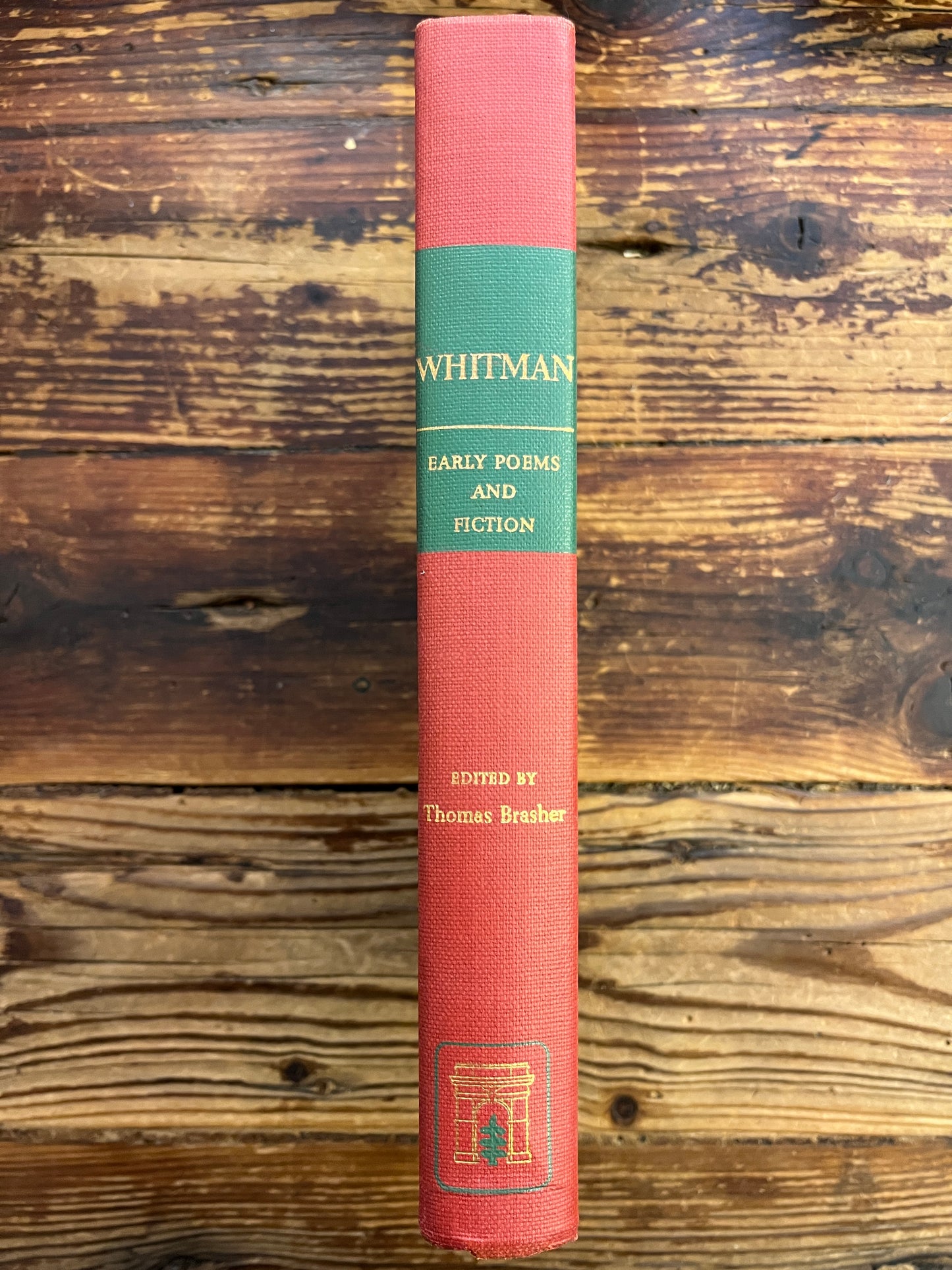 The Early poems and the fiction, the collected writings of Walt Whitman, Thomas L. Brasher