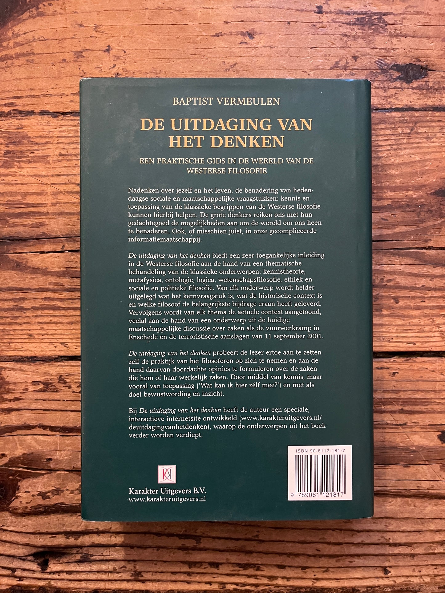 De uitdaging van het denken door Baptist Vermeulen