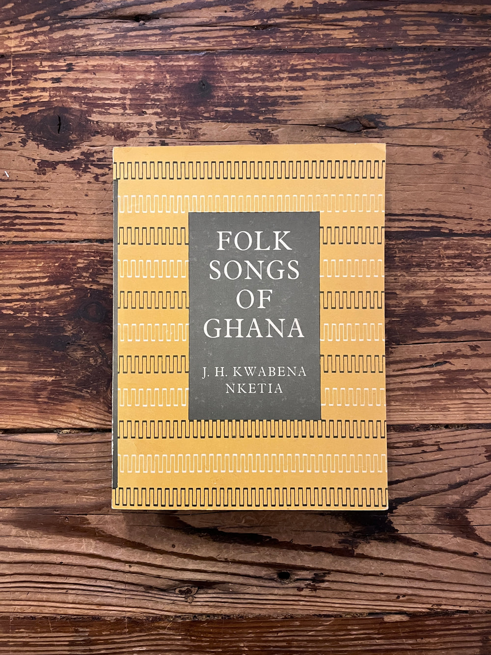Folk Songs of Ghana by J.H. Kwabena Nketia