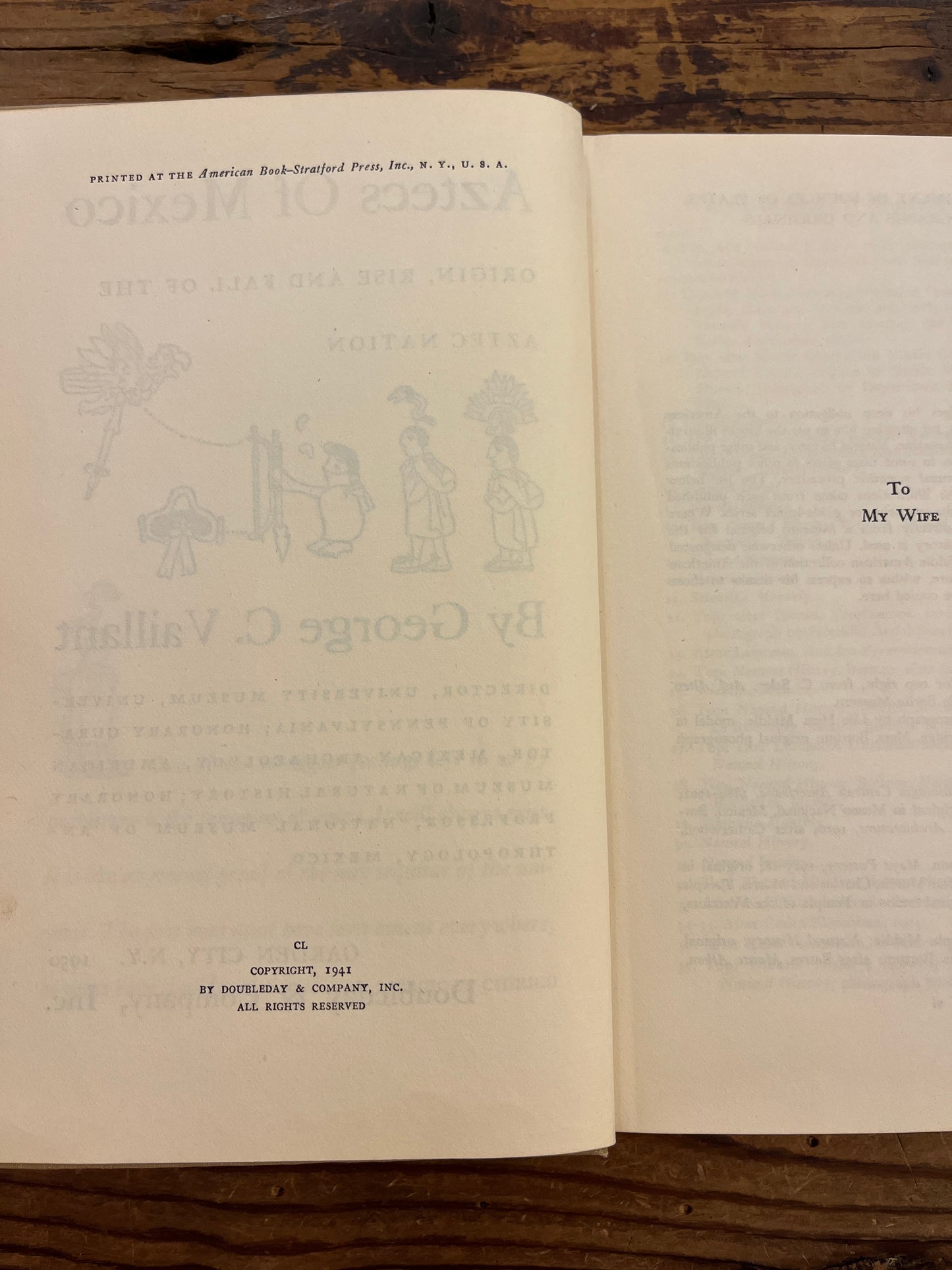 Aztecs of Mexico, George C. Vaillant