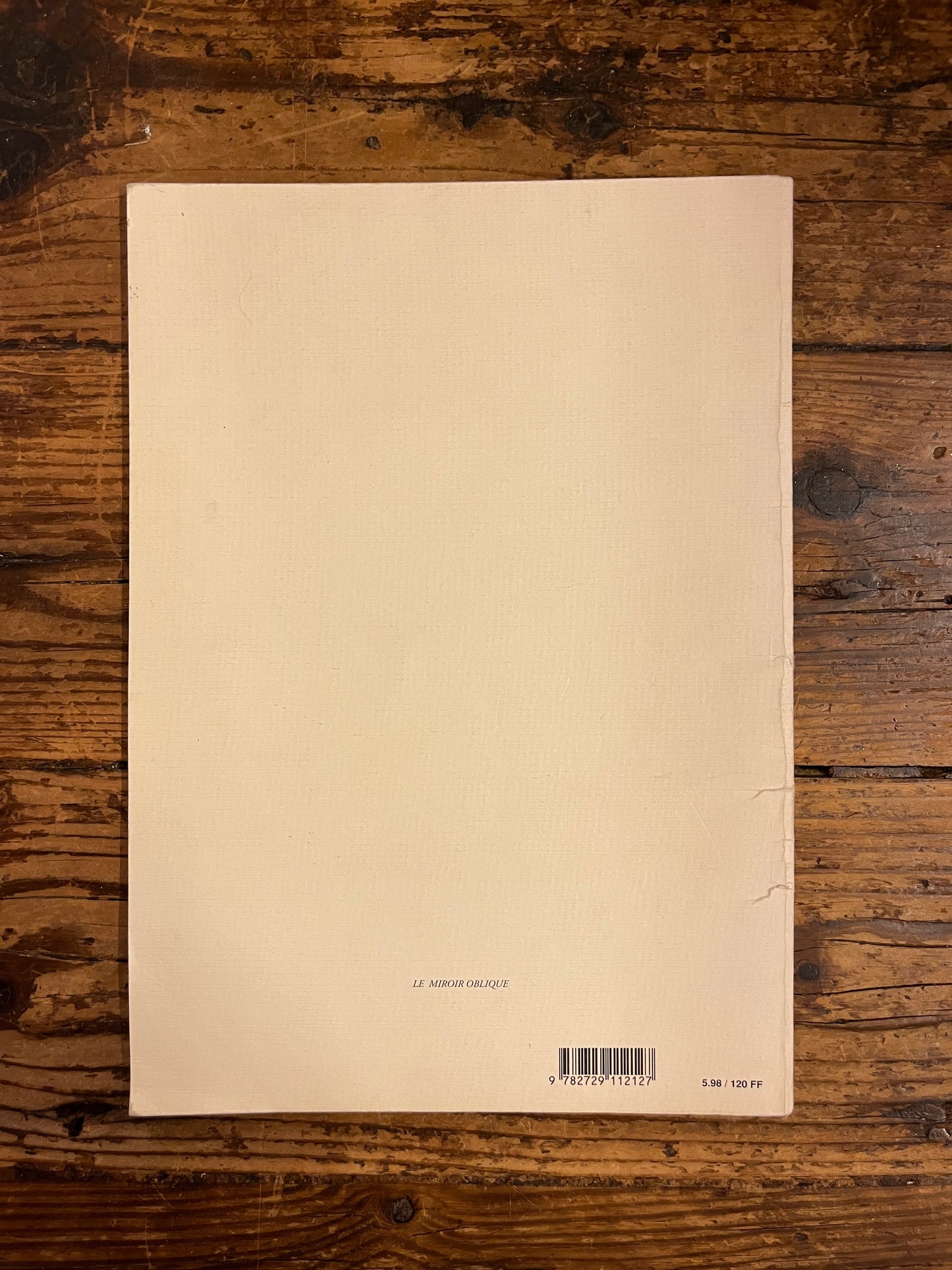 quatrieme de couverture du livre "de l'obliteration" par Emmanuel Levinas