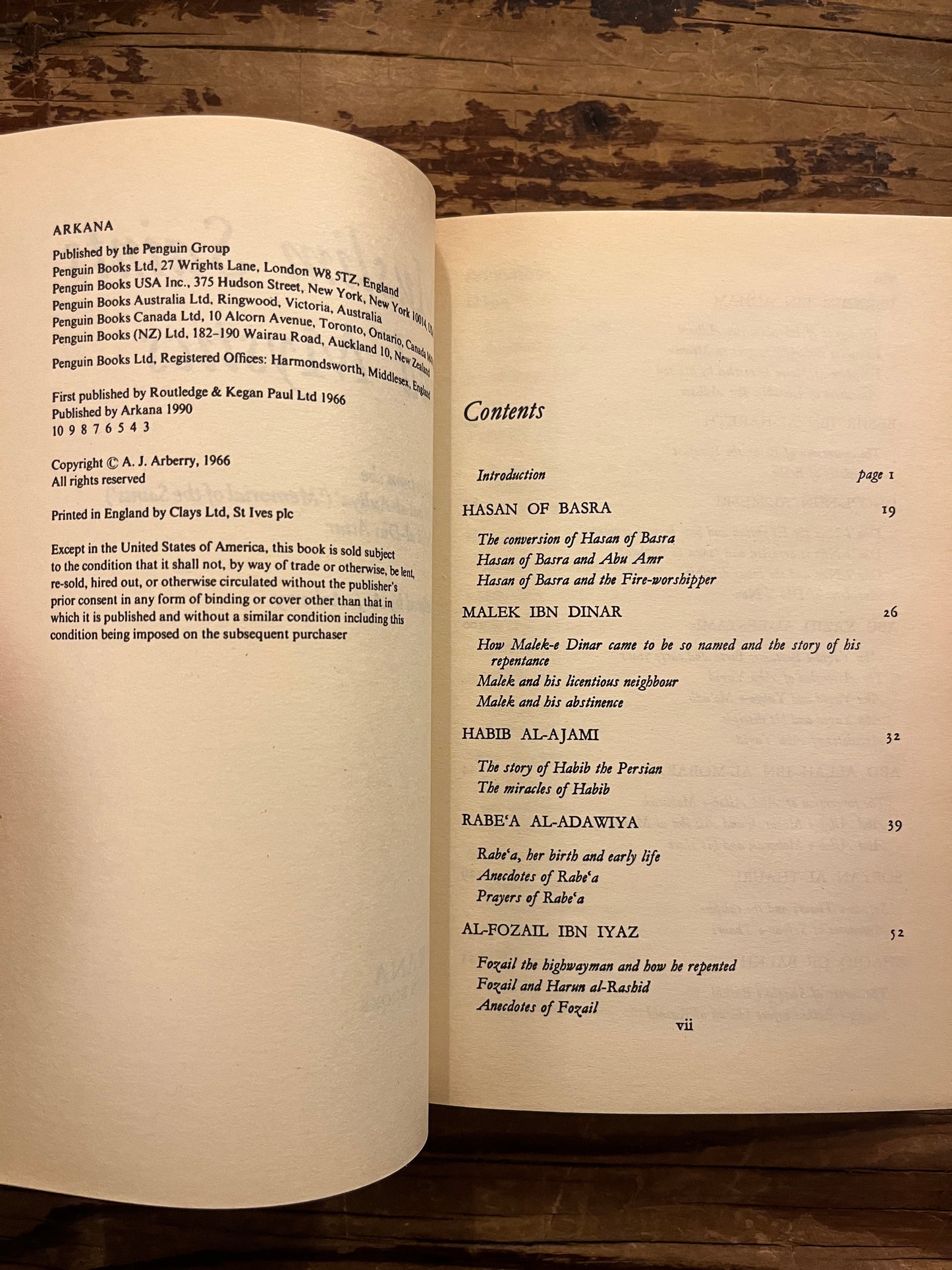 Muslim Saints and Mystics by Farid Al-Din Attar