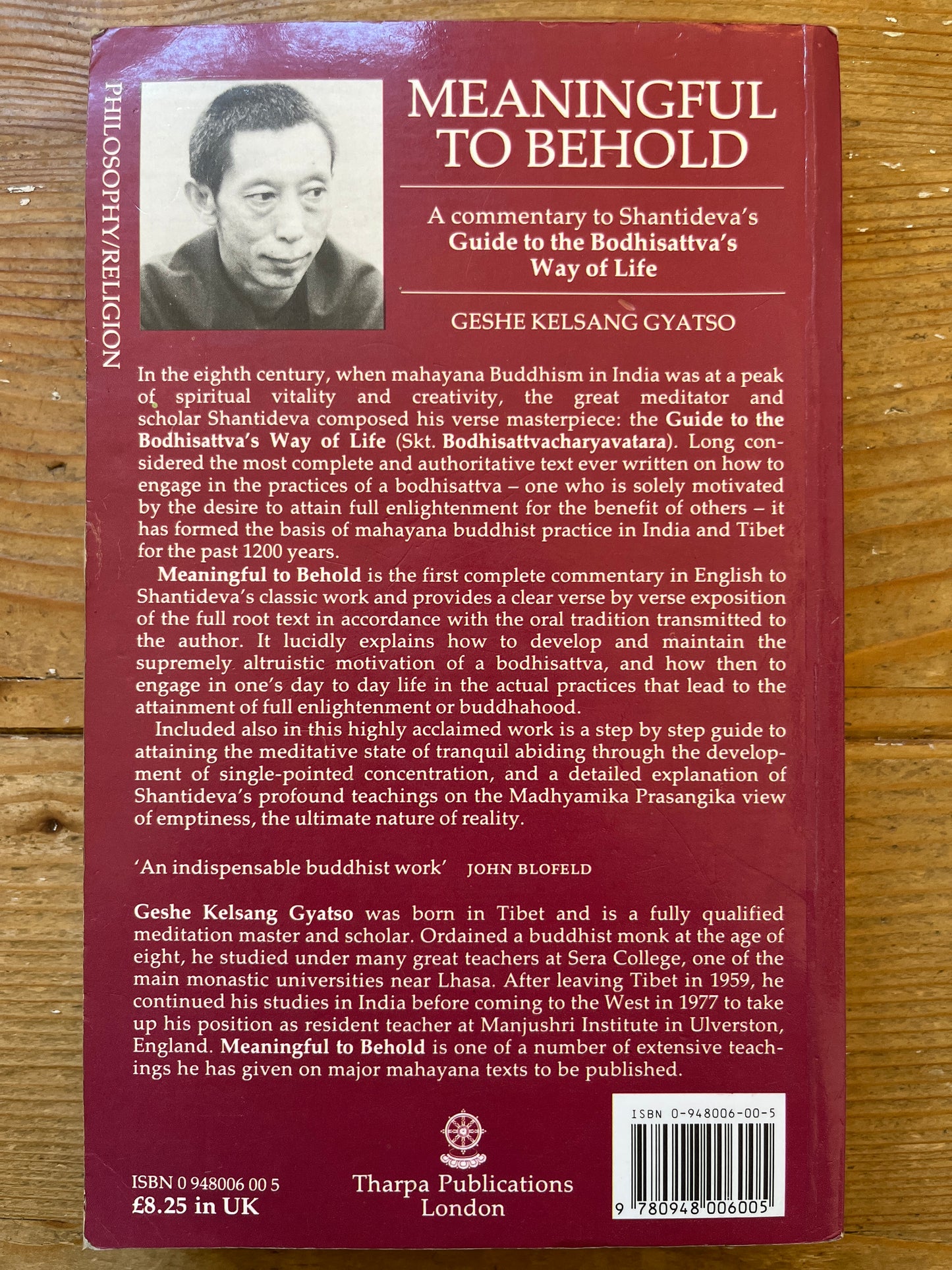 Meaningful to behold, Geshe Kelsang Gyatso