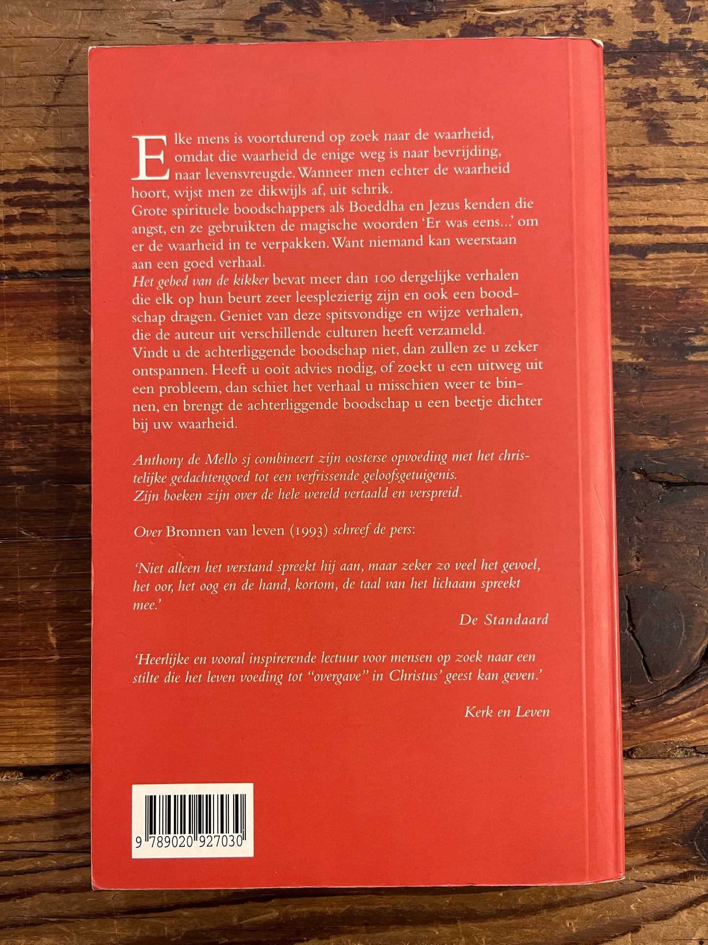 Het gebed van de kikker, Anthony de Mello