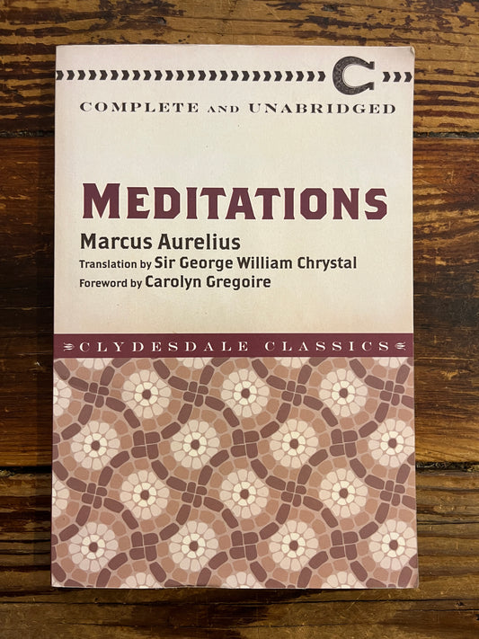 Meditations, Marcus Aurelius