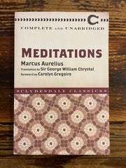 Meditations, Marcus Aurelius