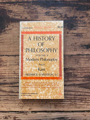 A History of Philosophy Volume VI Modern Philosophy Part 2 Kant by Frederick Copleston