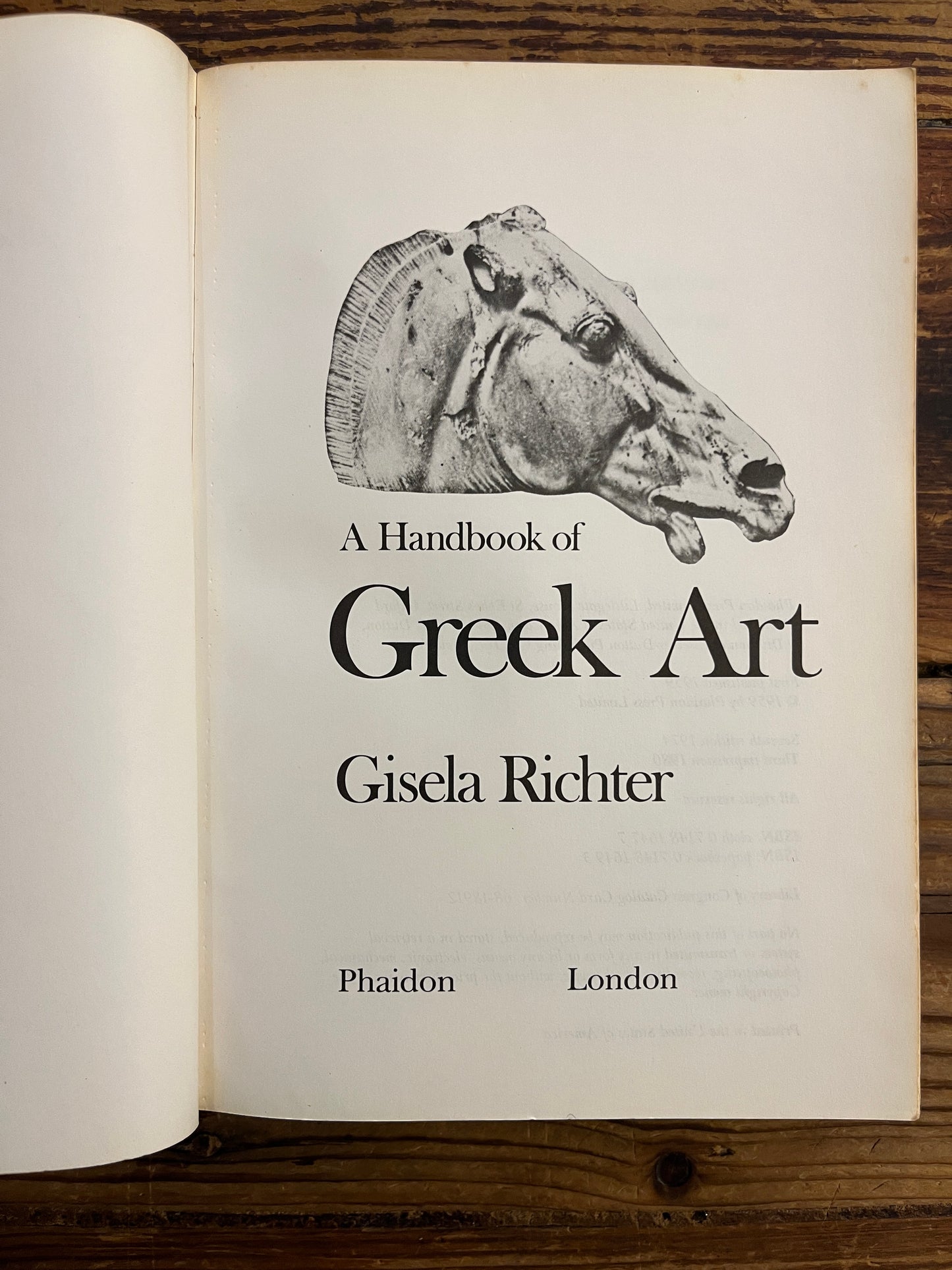 A handbook of Greek Art, Gisela Richter