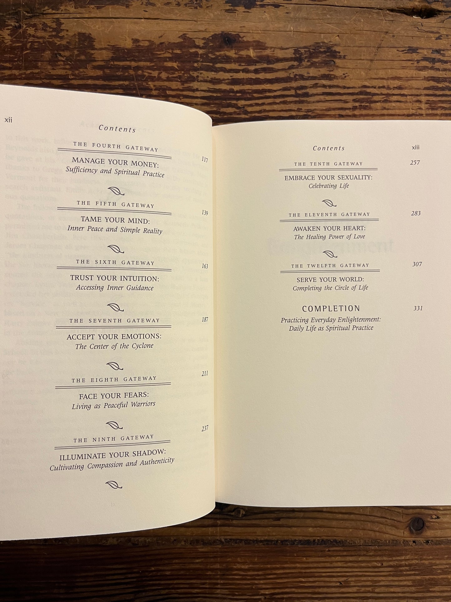 Everyday Enlightenment, the twelve gateways to personal growth, Dan Millman