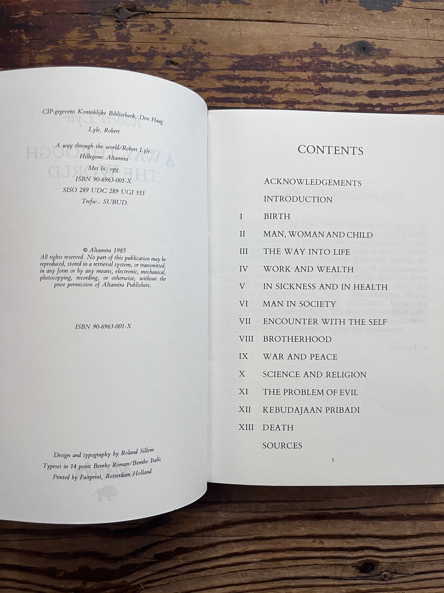 A way through the world by Robert Lyle