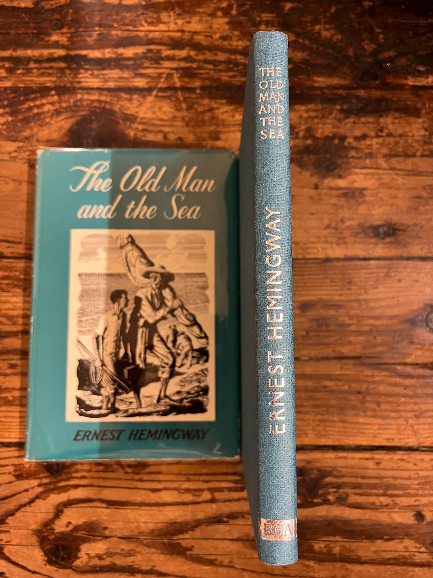 The old man and the sea by Ernest Hemingway