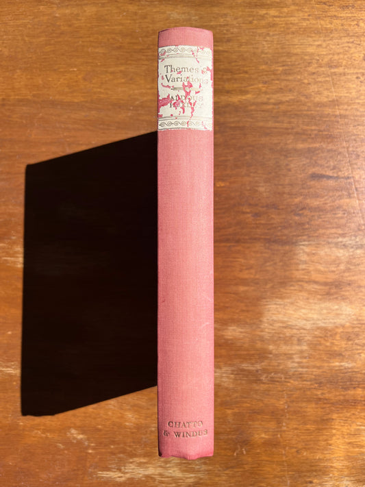 Themes & Variations, Aldous Huxley, First Edition 1950