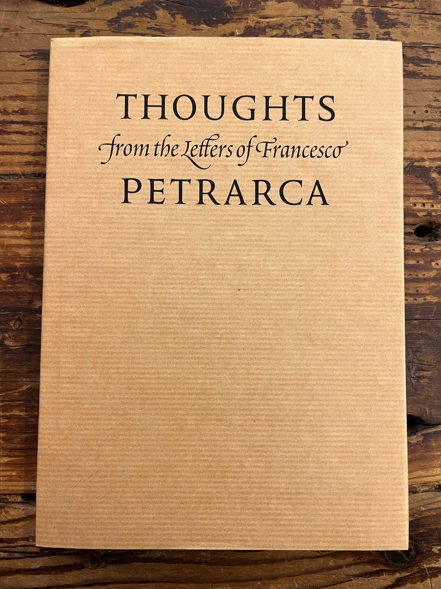 Thoughts from the letters of Francesco Petrarca