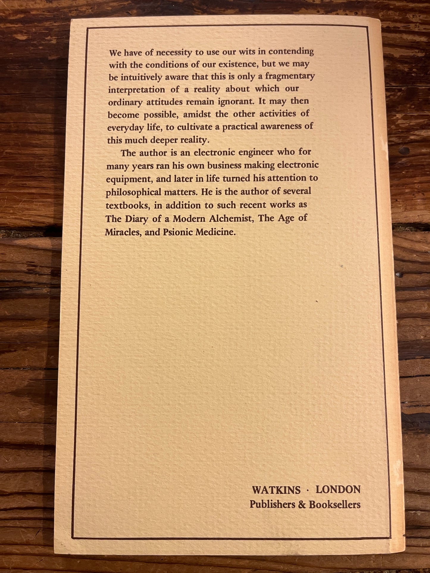 A philosophy of Delight, J.H. Reyner