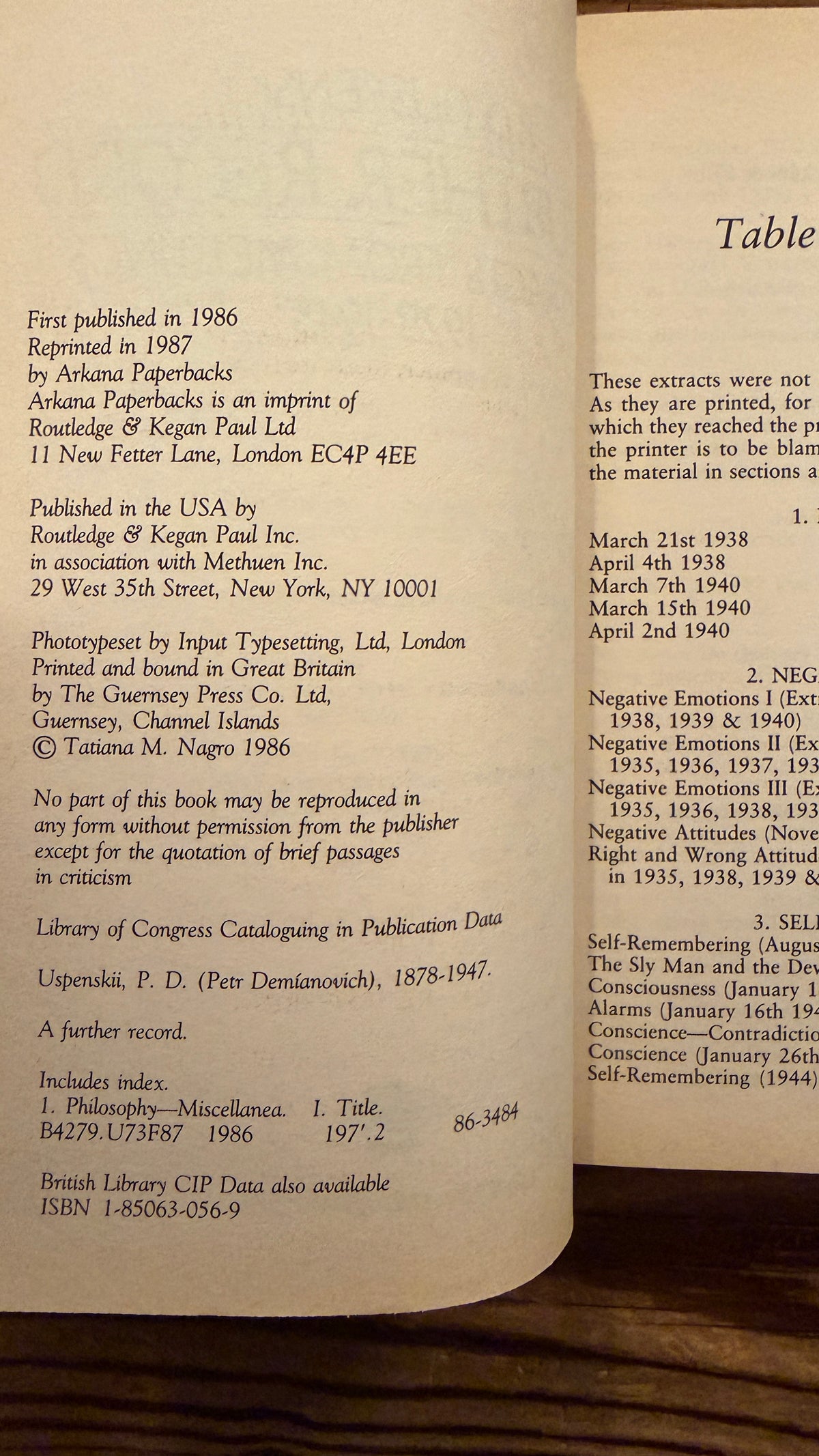 A further record, extracts from meetings, 1928–1945 by P.D. Ouspensky
