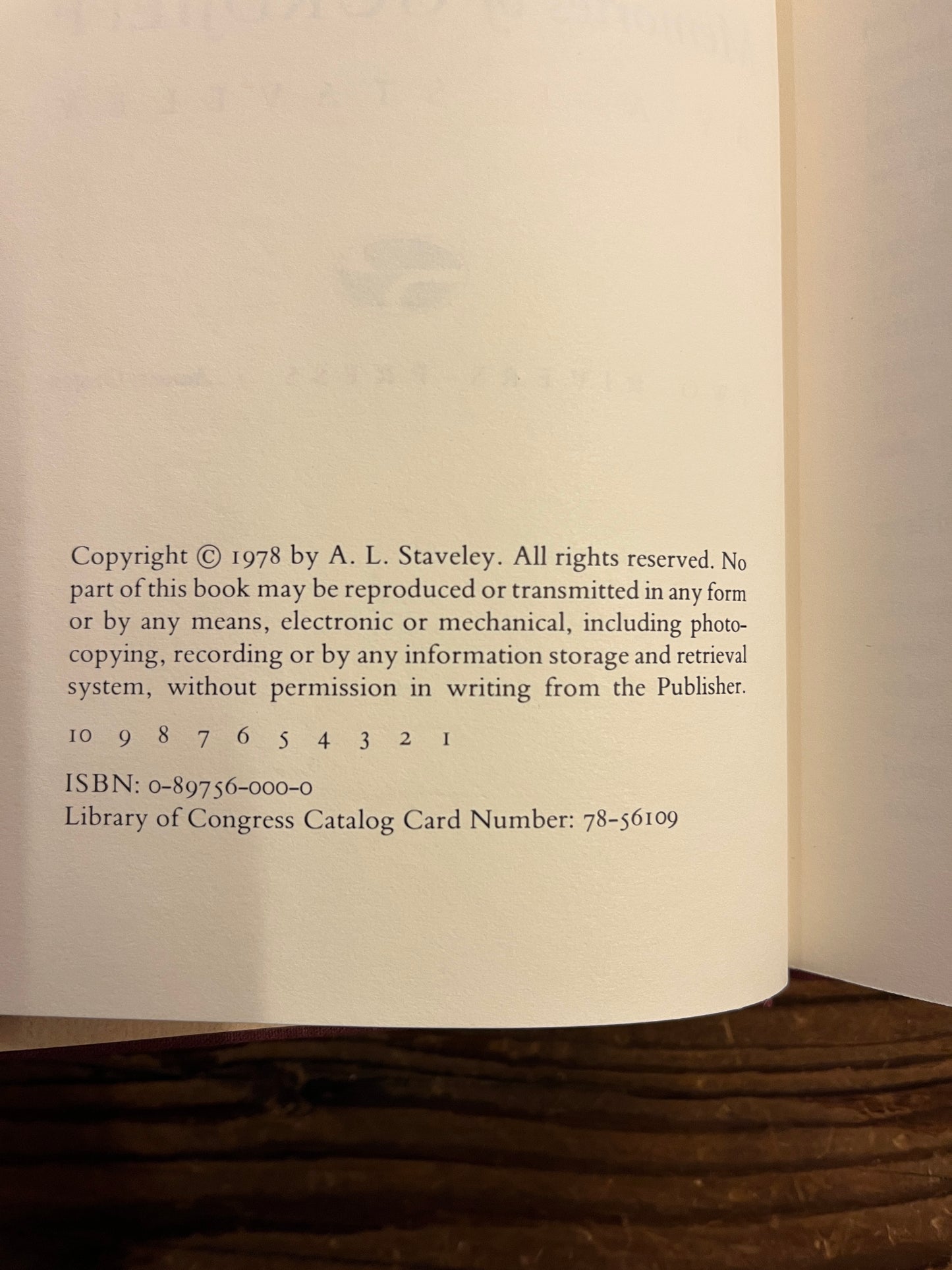 Memoirs of Gurdjieff, A.L. Staveley, 1st Edition