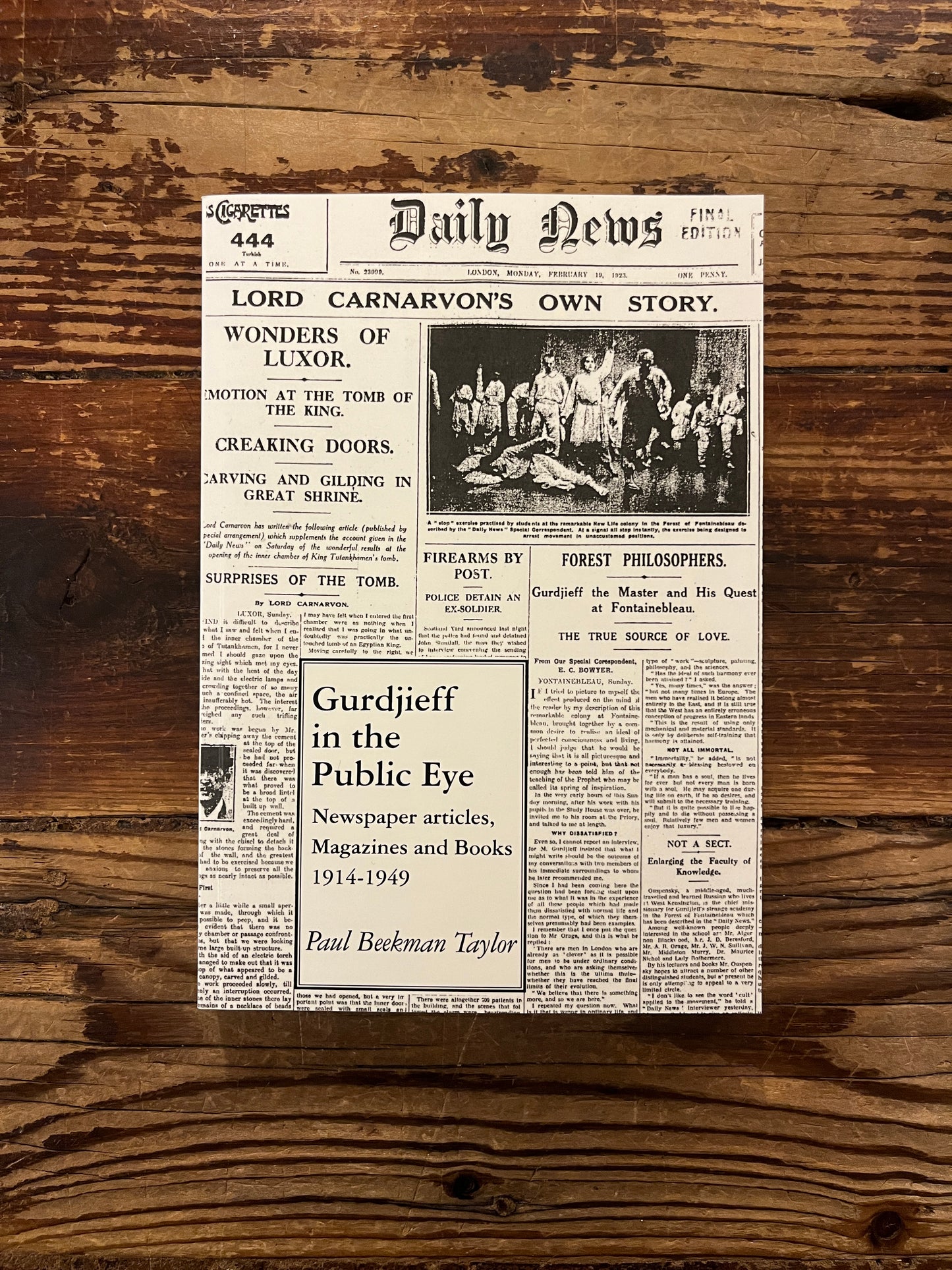 Gurdjieff in the Public Eye 1914-1949 by Paul Beekman Taylor