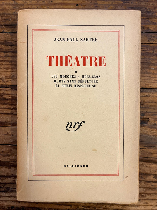 Théatre, Jean-Paul Sartre