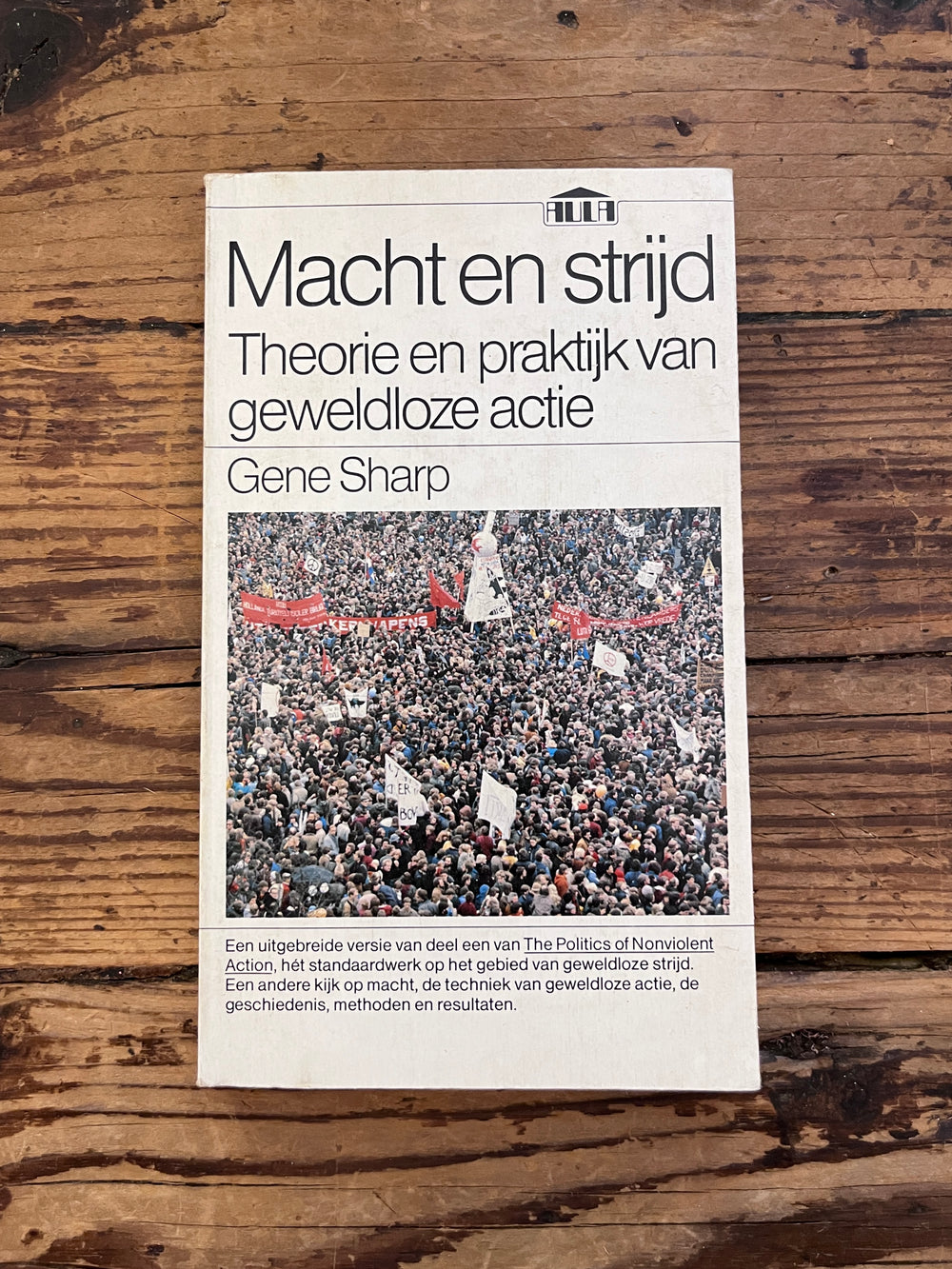 Theorie en praktijk van geweldloze actie door Gene Sharp