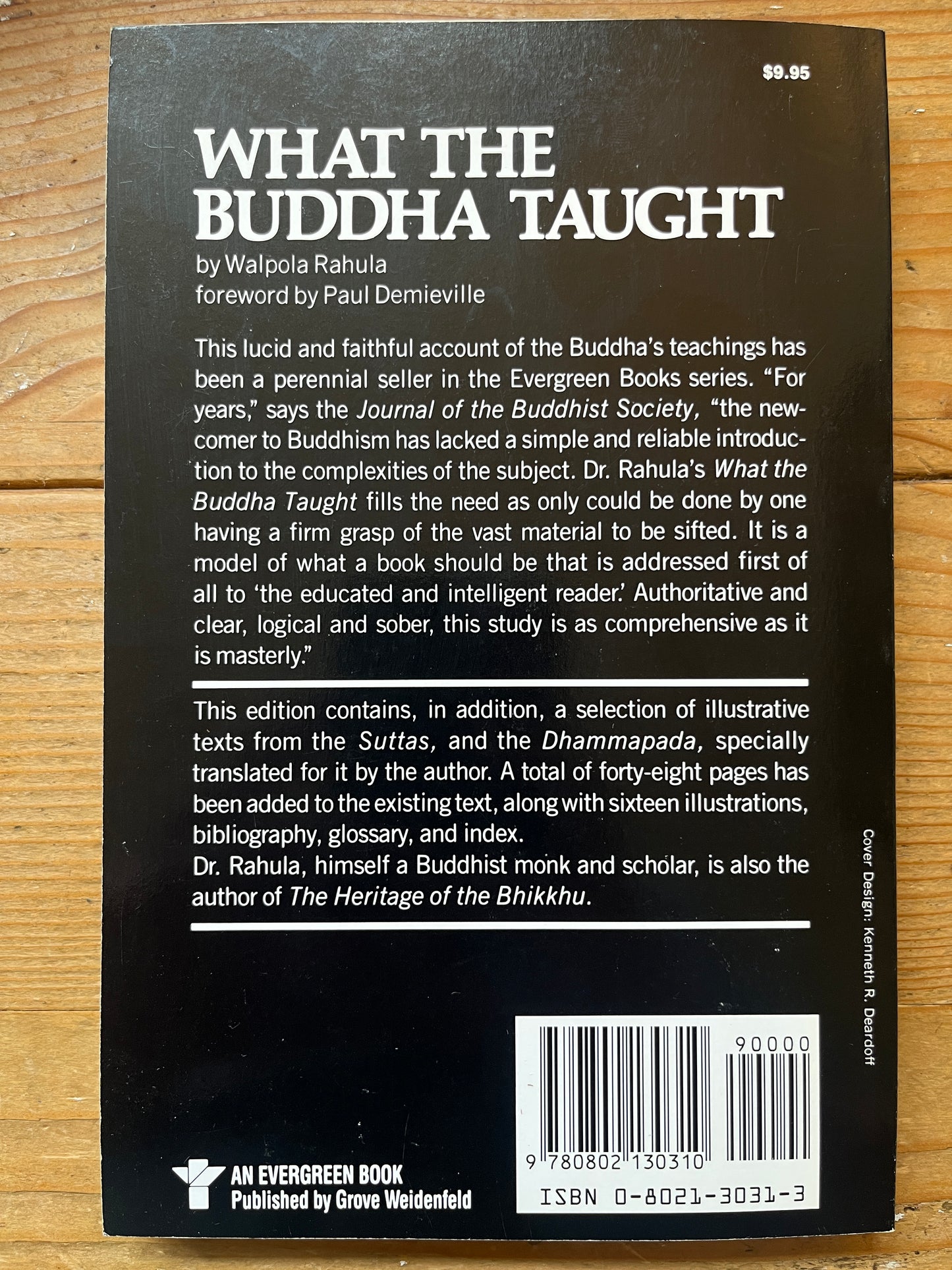 What the Buddha taught, Walpola Rahula