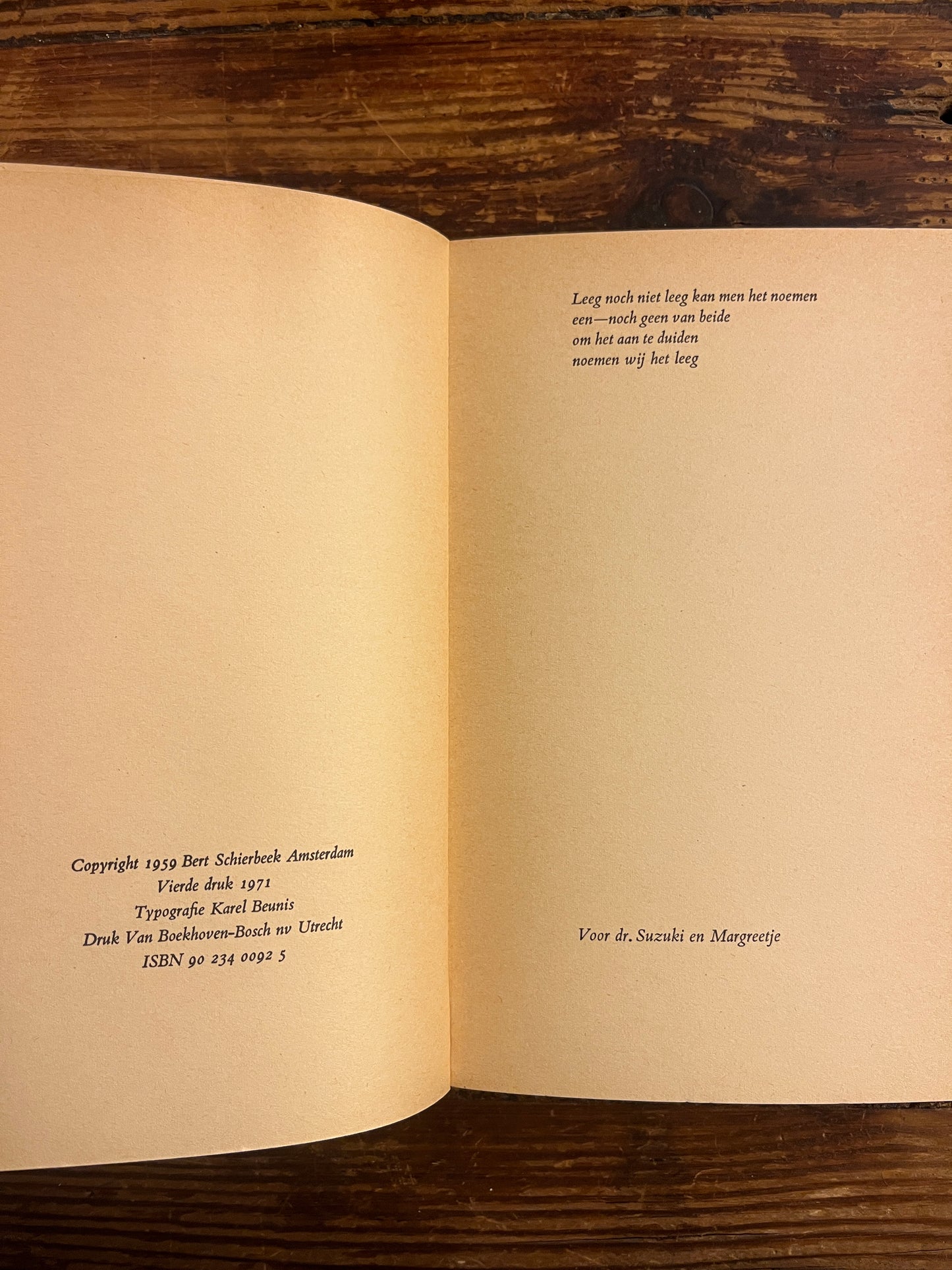 De tuinen van zen, Bert Schierbeek