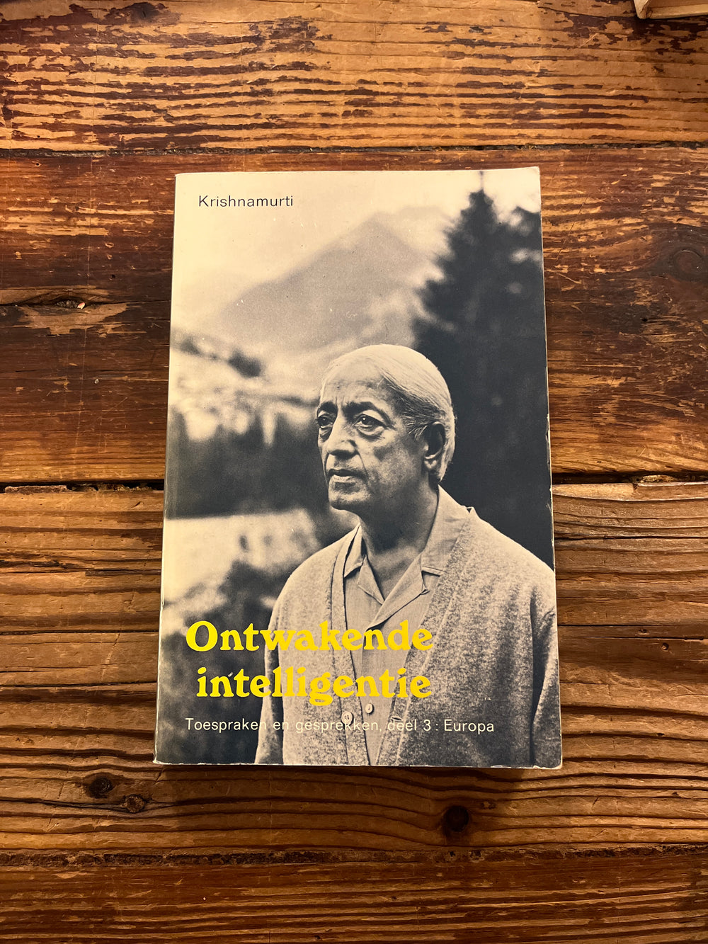 Ontwakende intelligentie door Krishnamurti