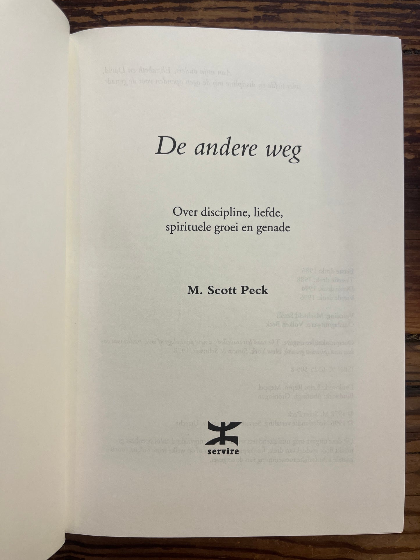 De andere weg, Scott Peck