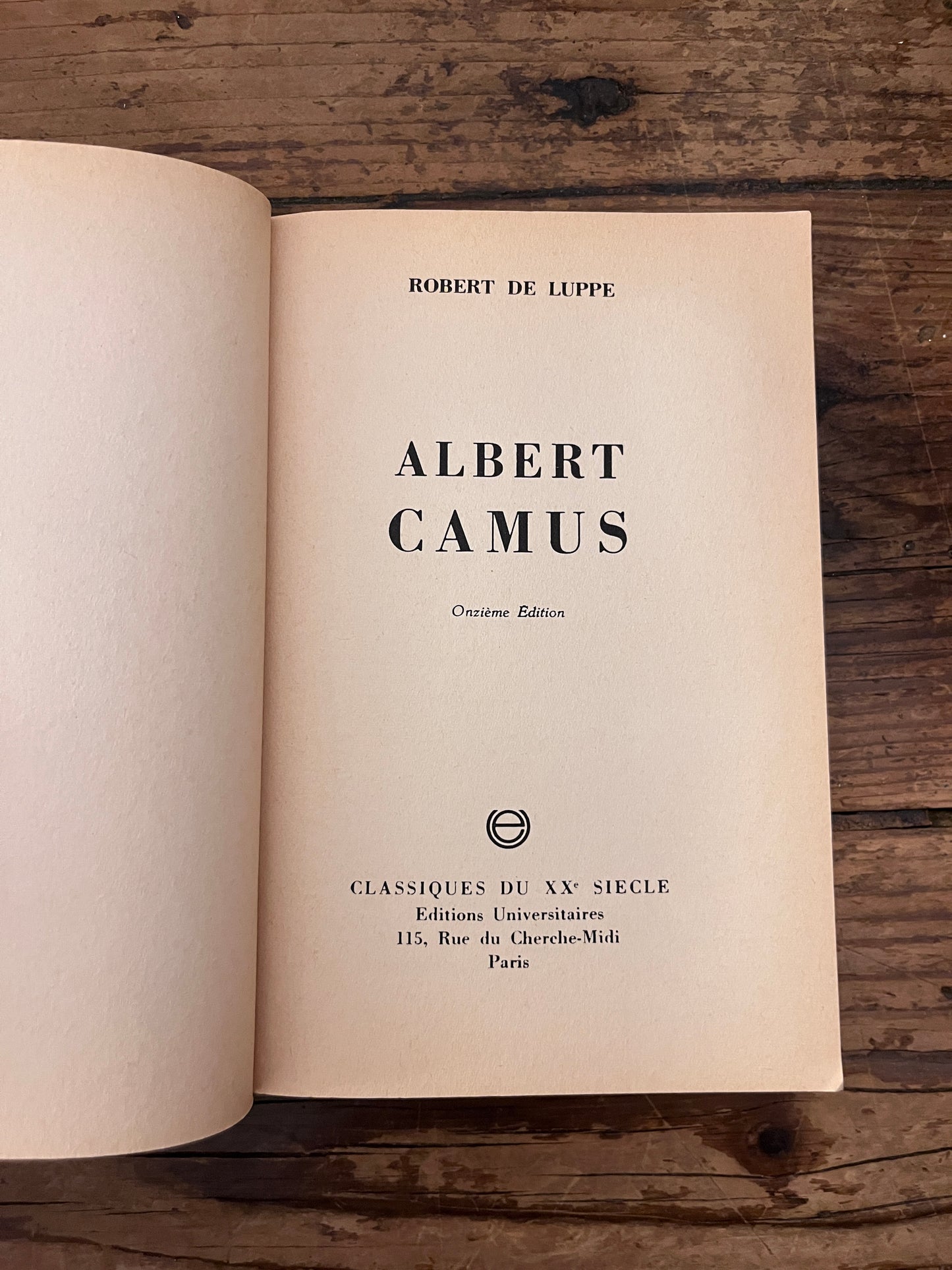 Camus par Robert de Luppé